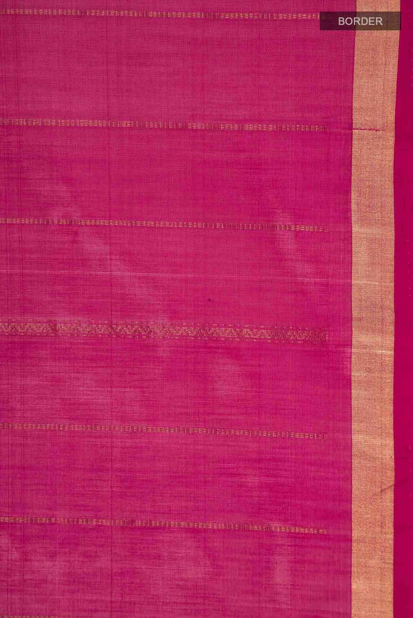 Pink Silk Cotton Saree
