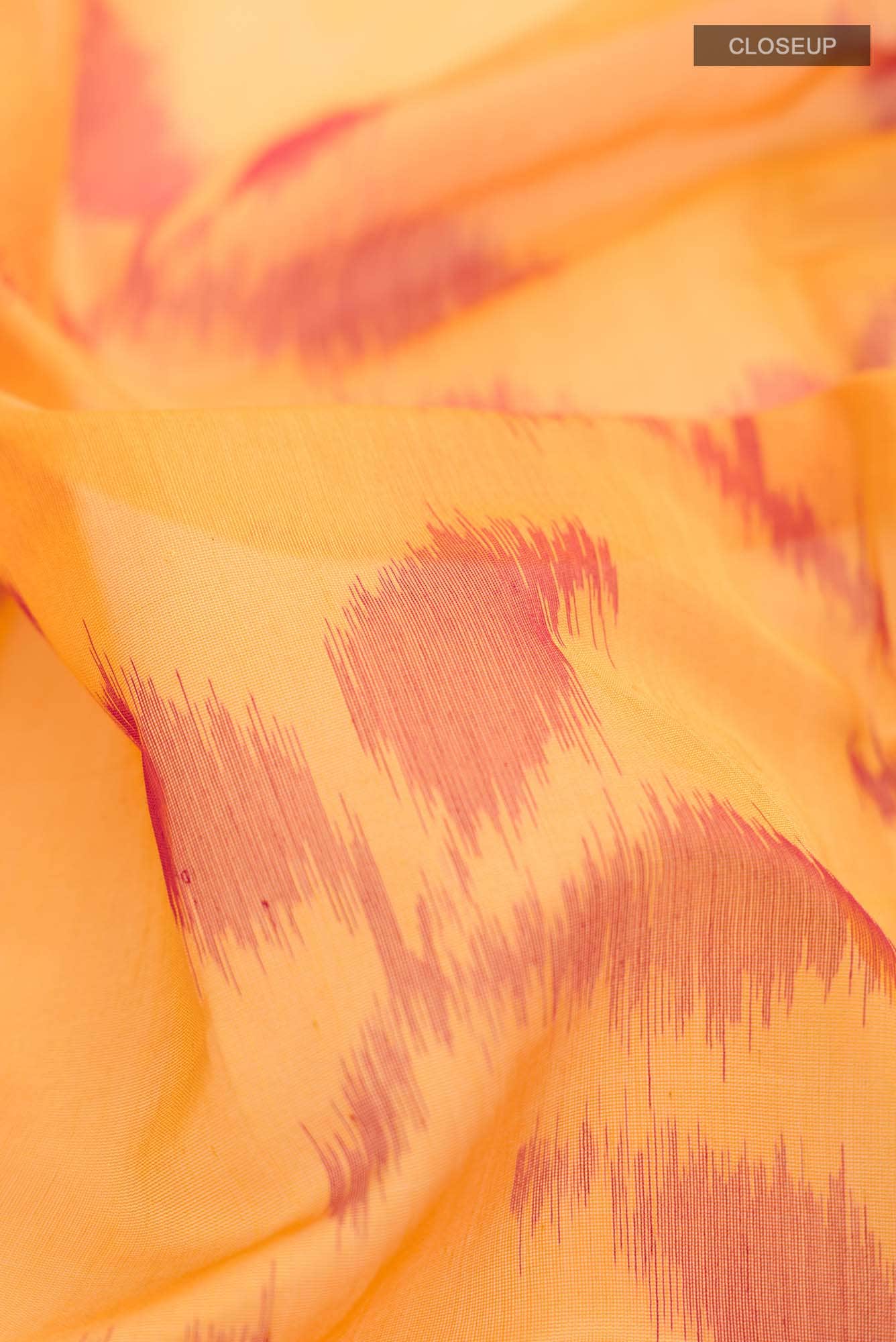 Yellow Silk Cotton Saree