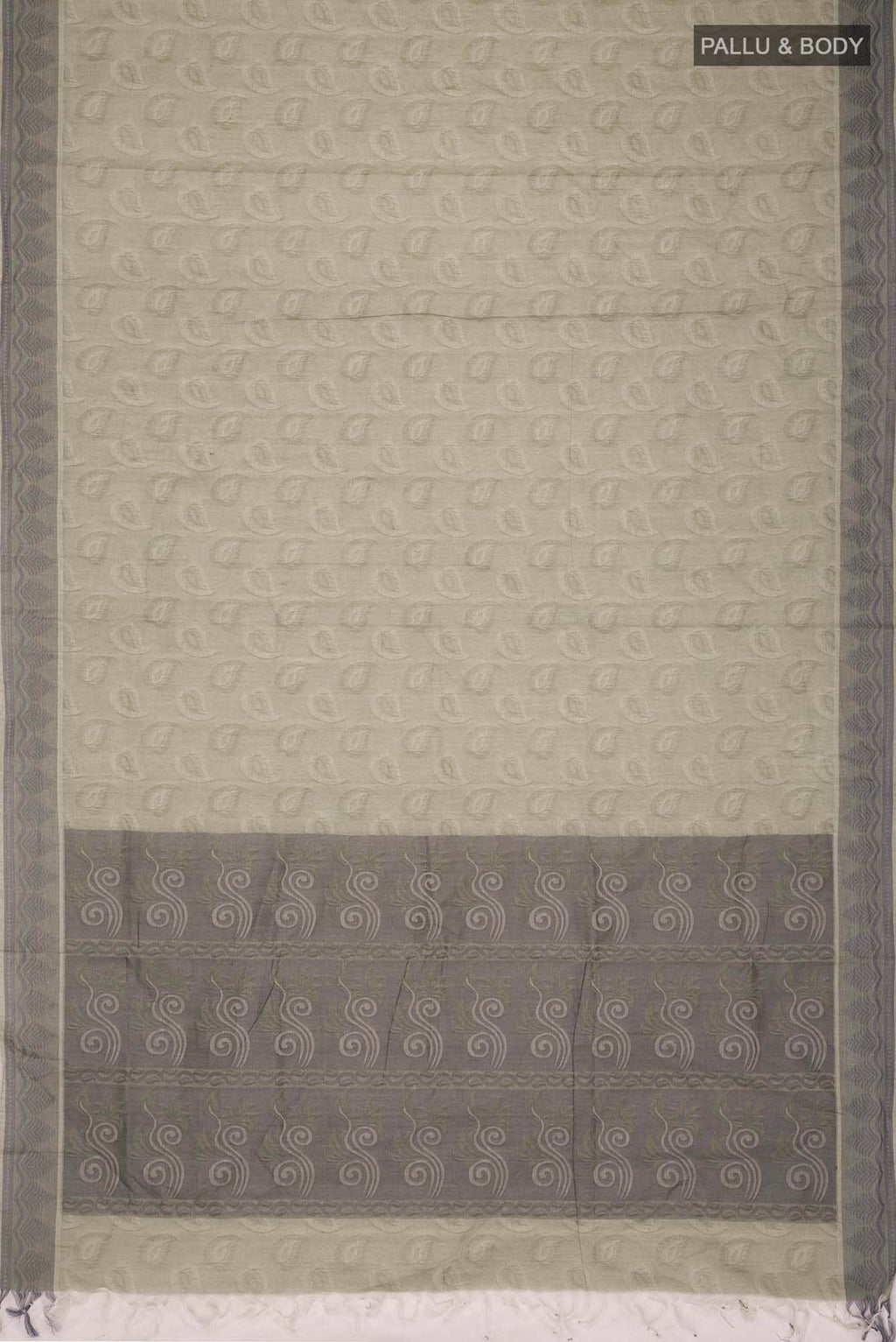 Green Coimbatore Cotton Saree