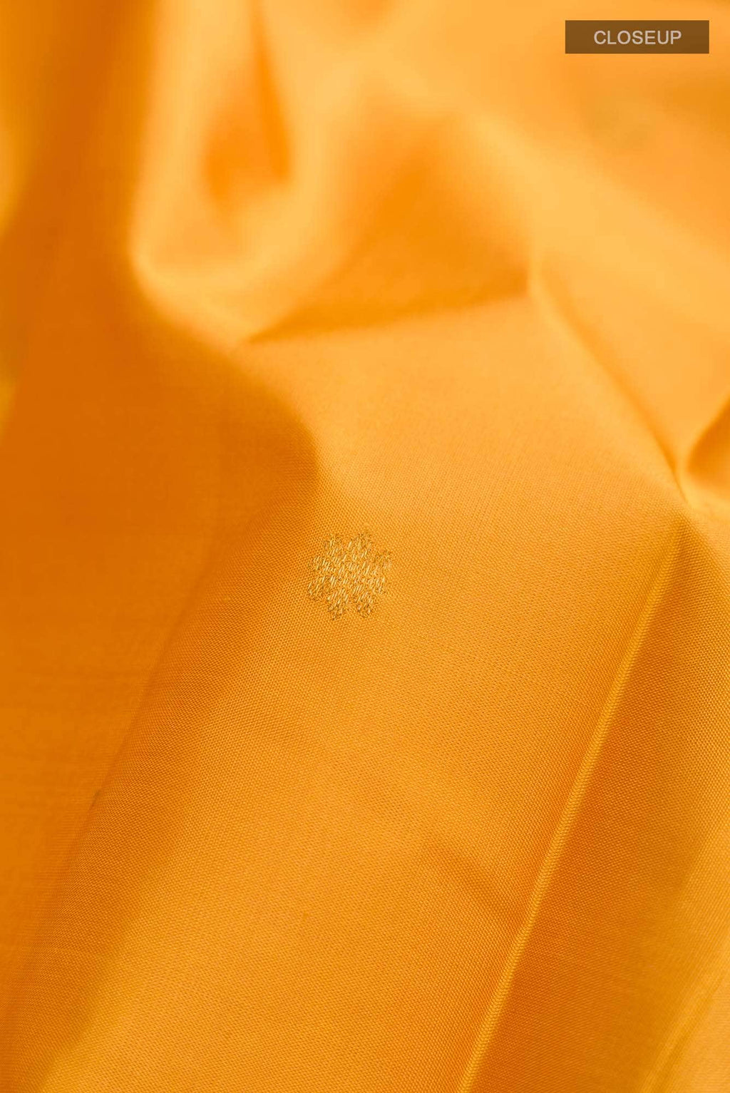 Yellow Kanchipuram Silk Saree