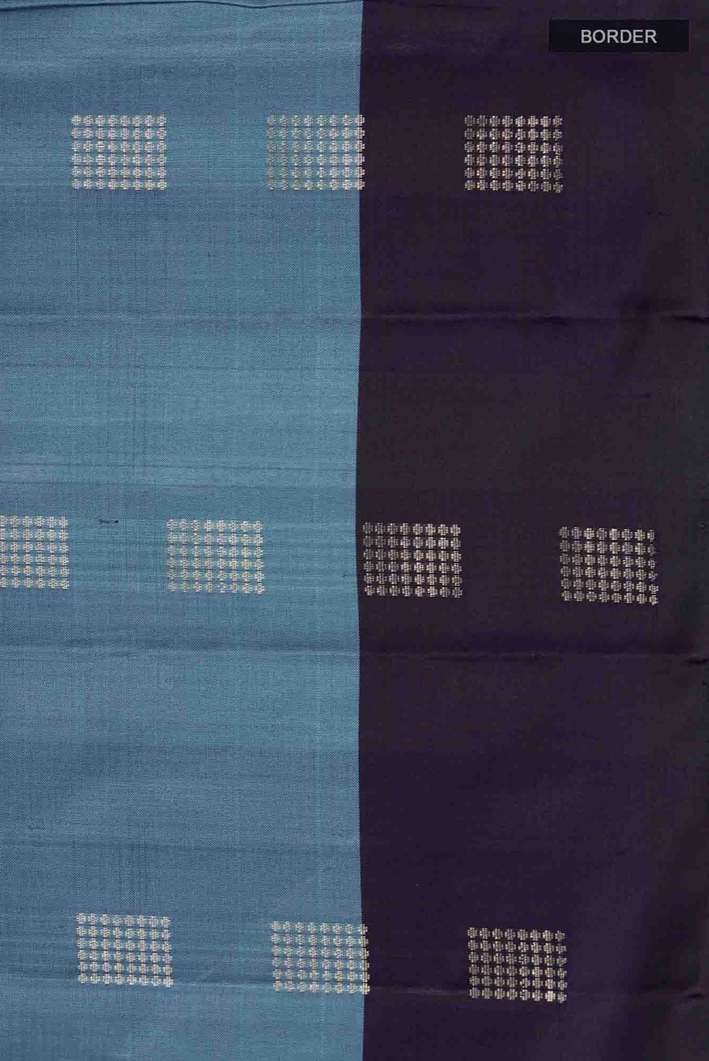 Blue Grey Soft Silk Saree
