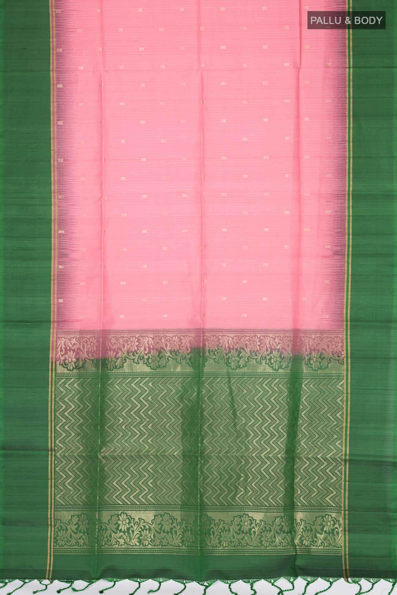 Pink Soft Silk Saree