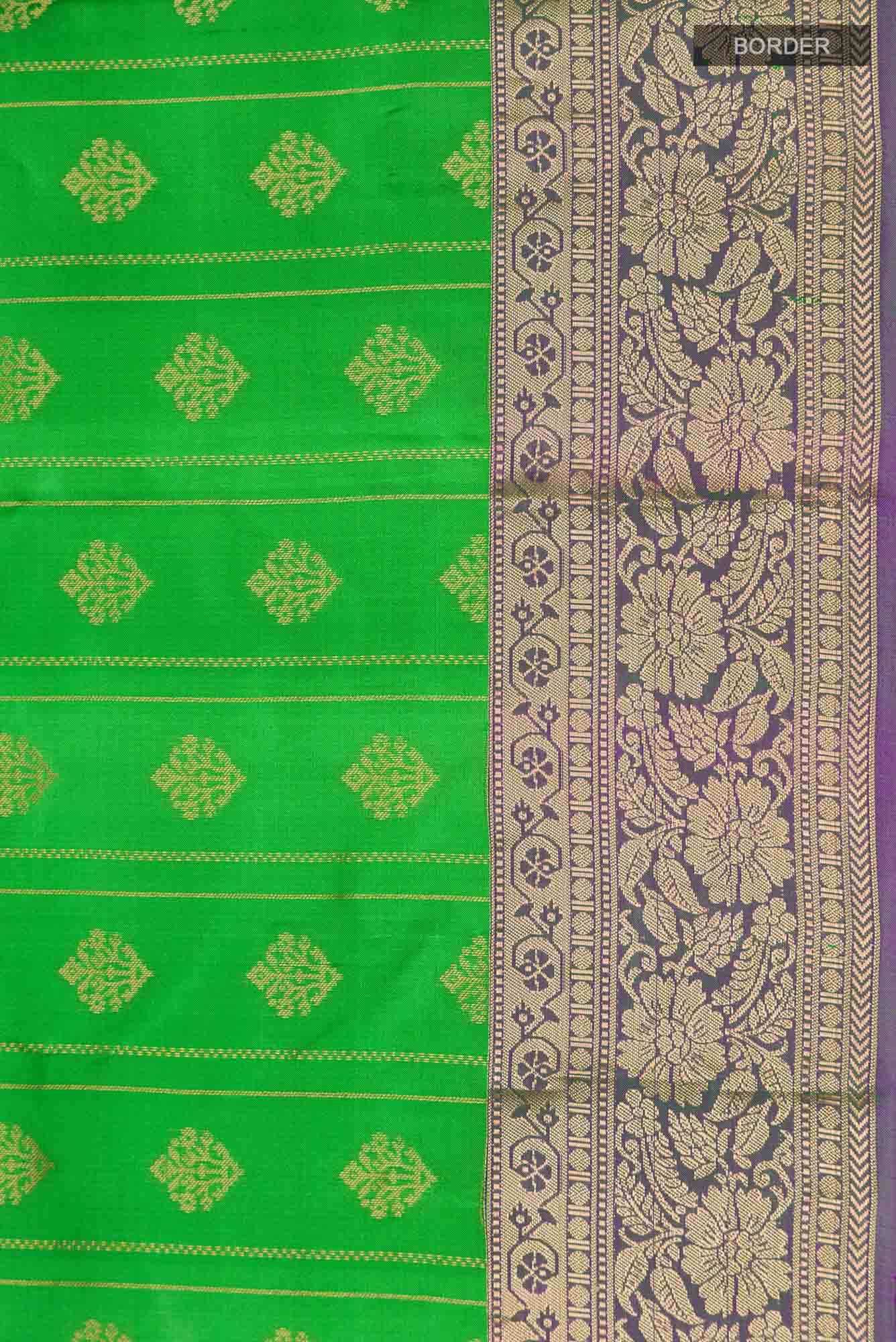 Green Kanchipuram Silk Saree