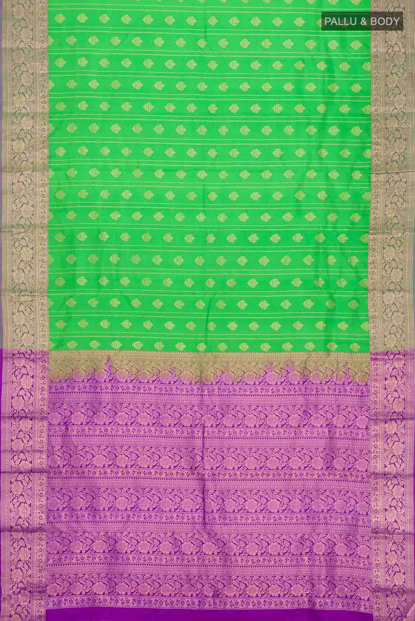 Green Kanchipuram Silk Saree