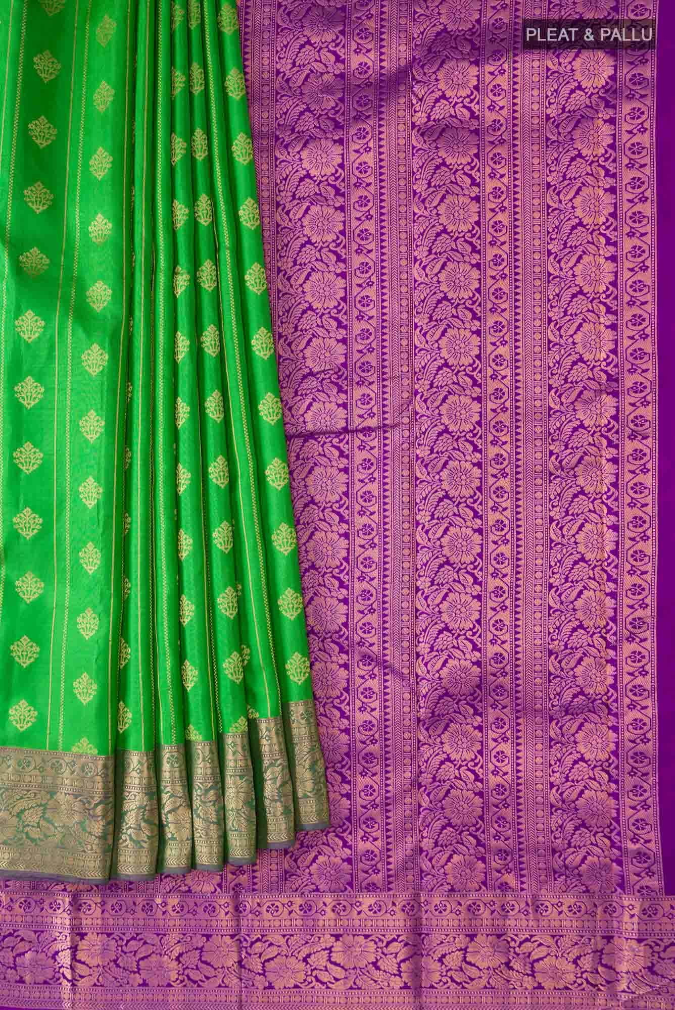 Green Kanchipuram Silk Saree