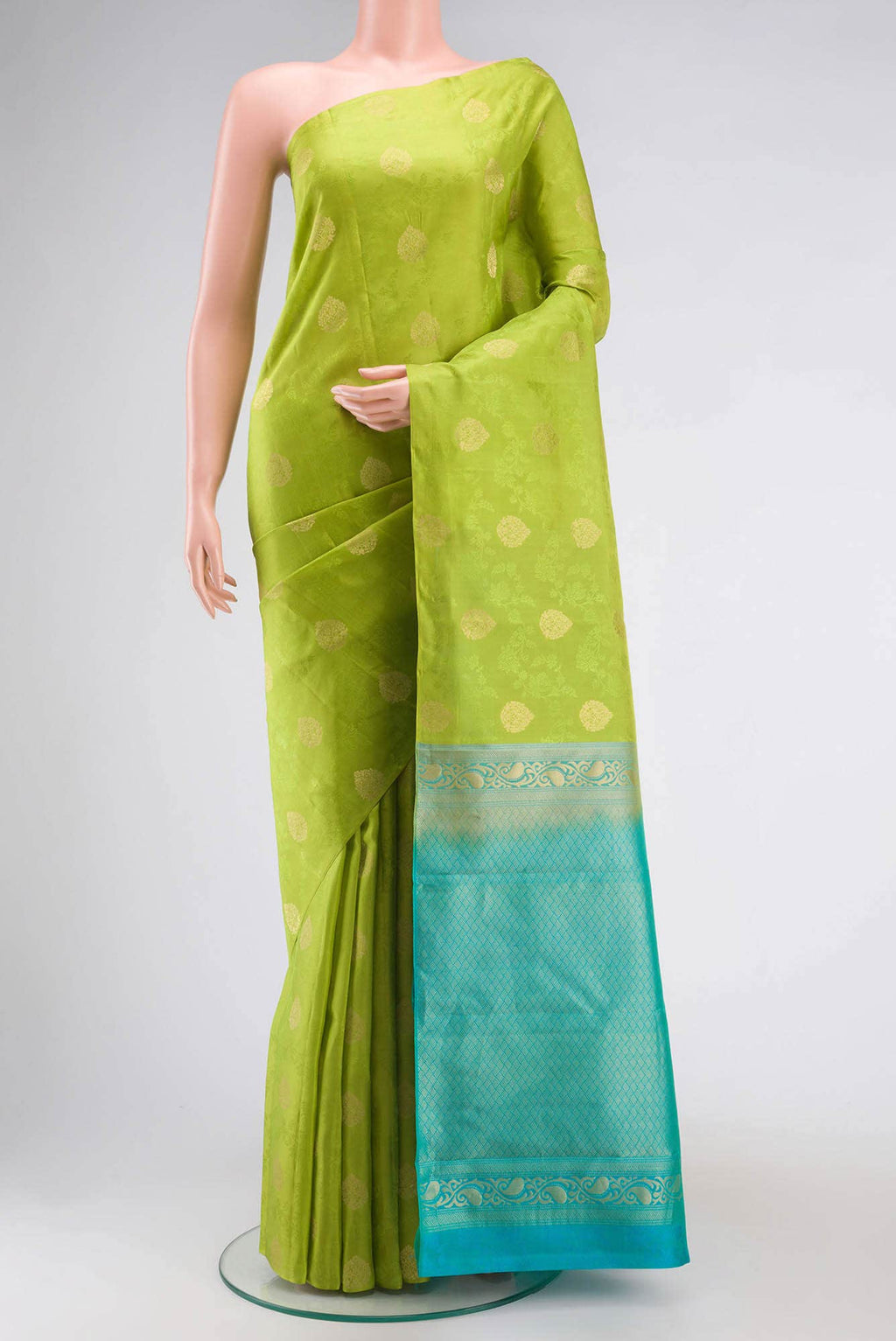 Green Kanchipuram Silk Saree