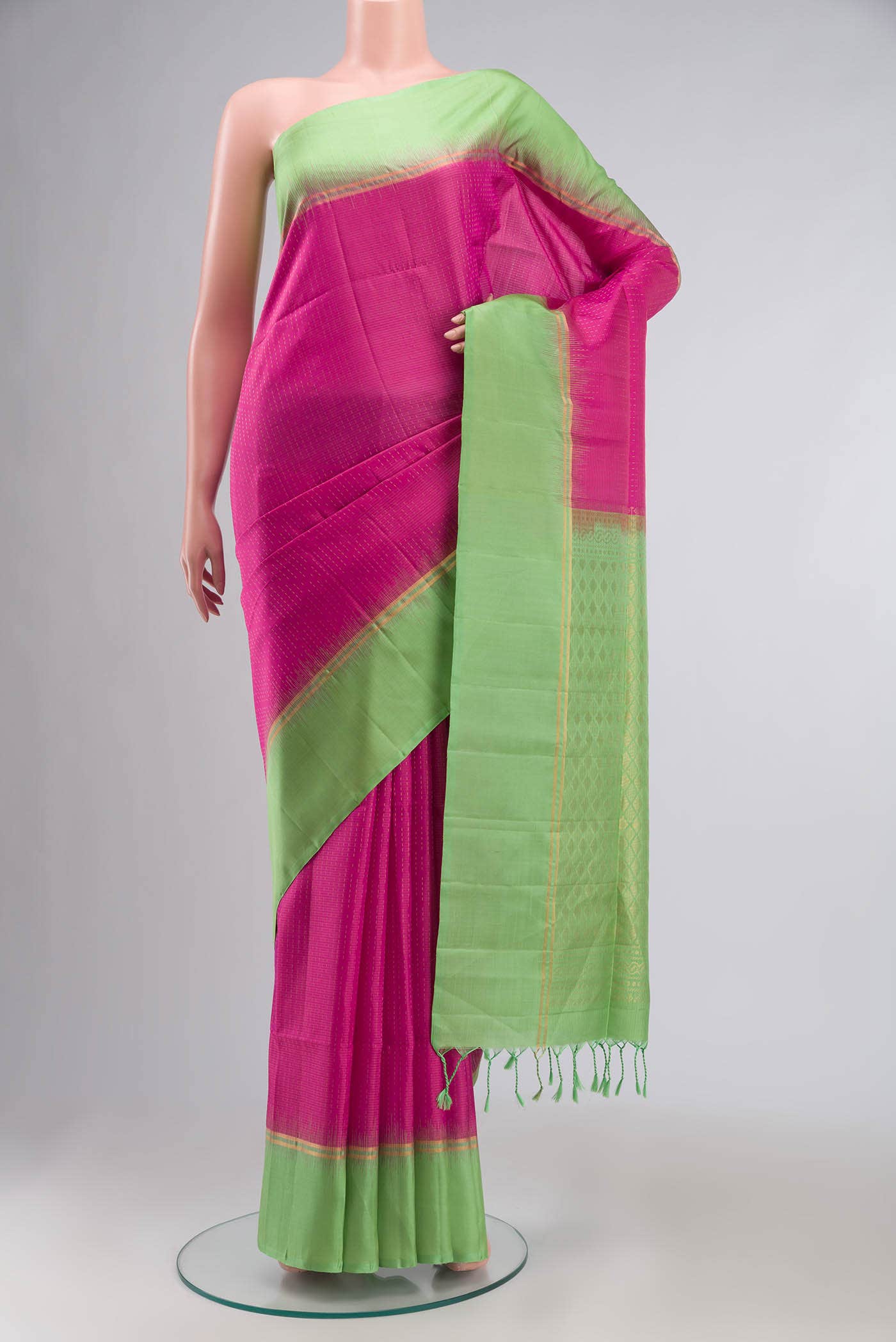 Pink Soft Silk Saree