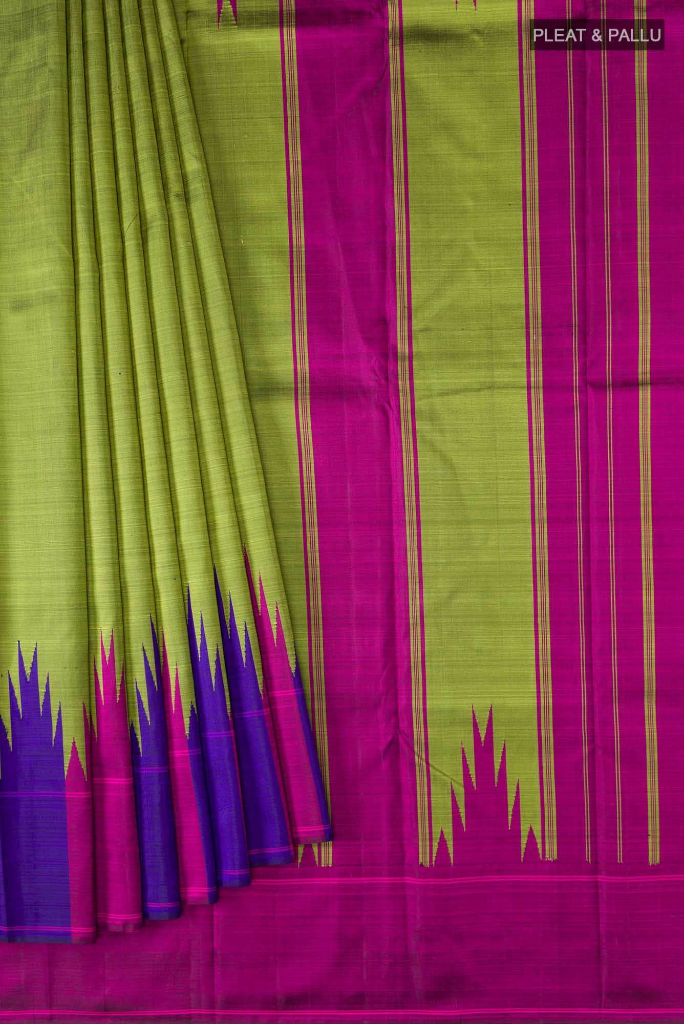 Green Kanchipuram Silk Saree