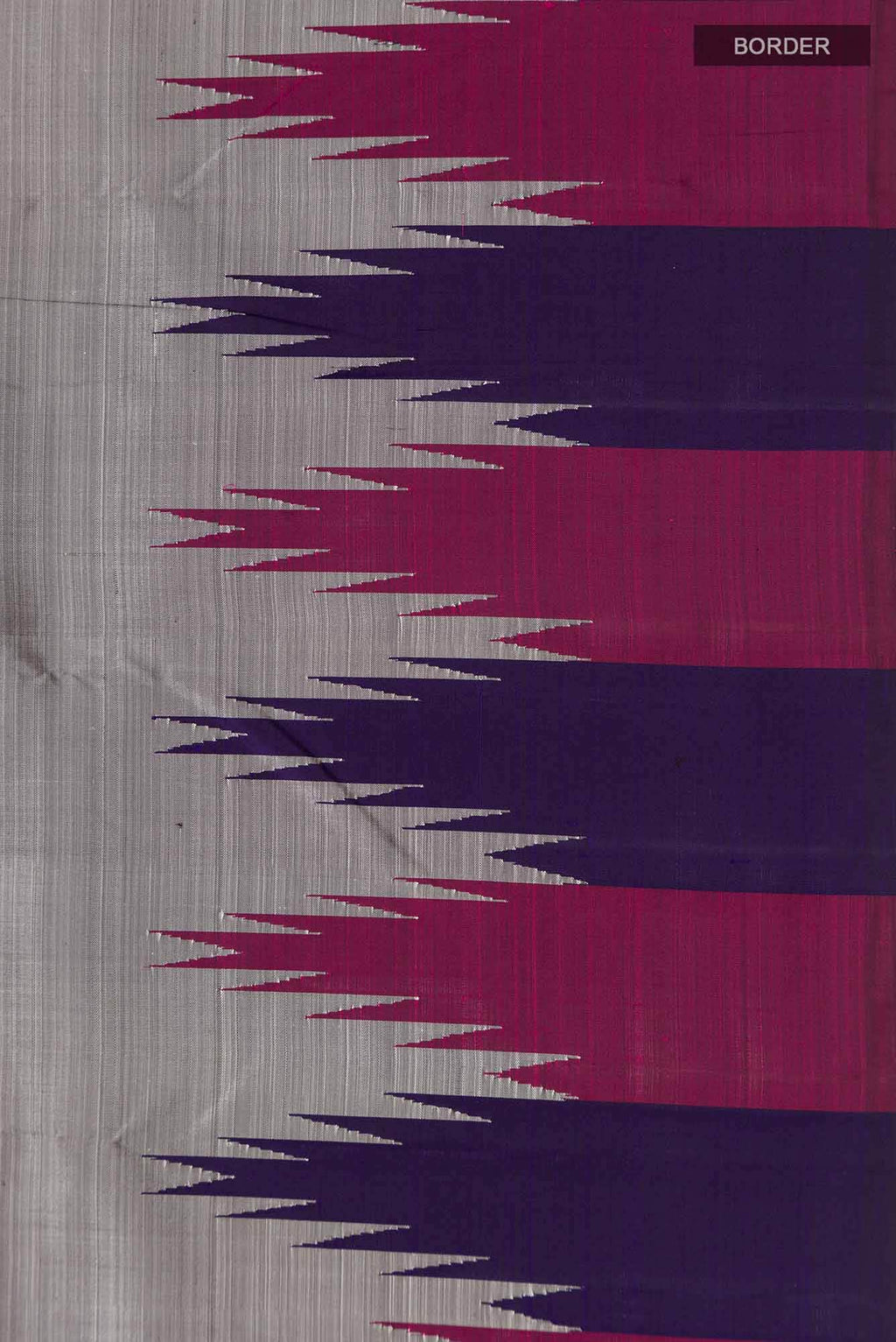 Grey Kanchipuram Silk Saree
