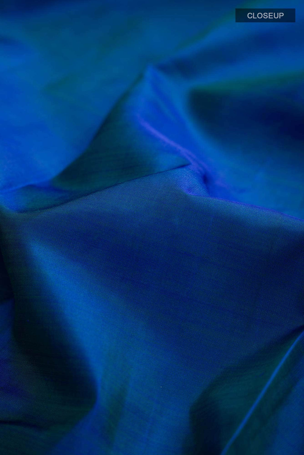 Blue Kanchipuram Silk Saree