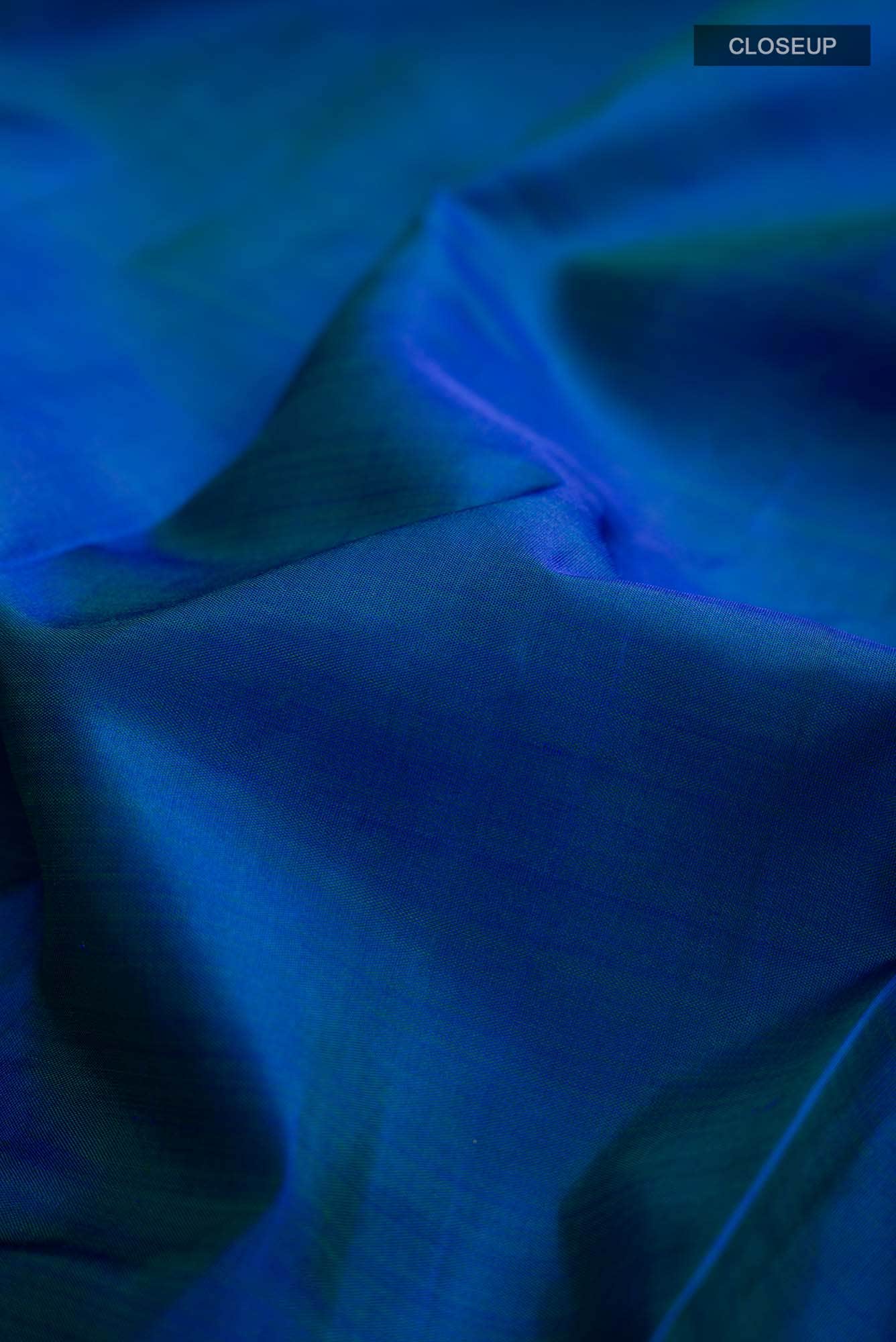 Blue Kanchipuram Silk Saree