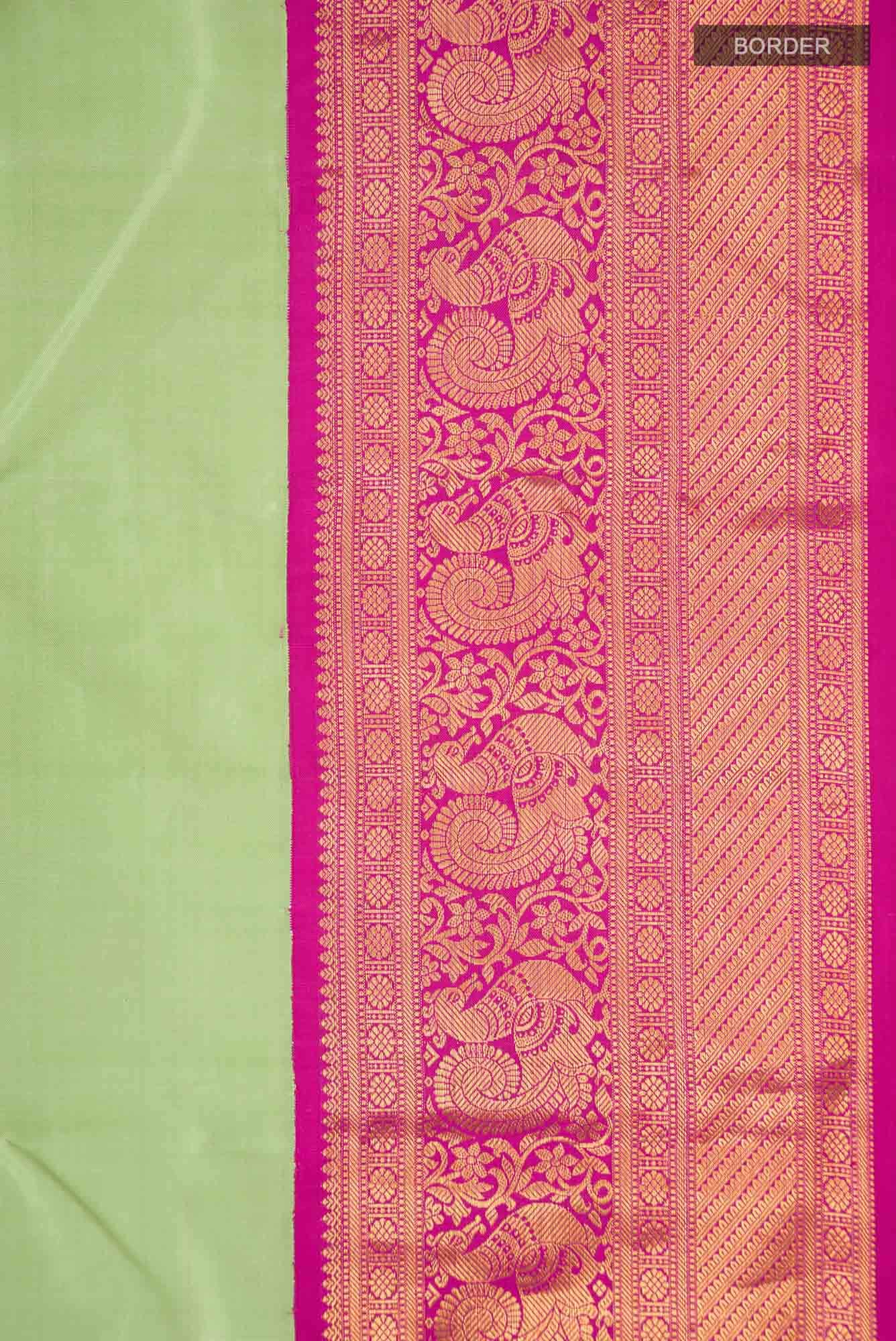 Green Kanchipuram Silk Saree