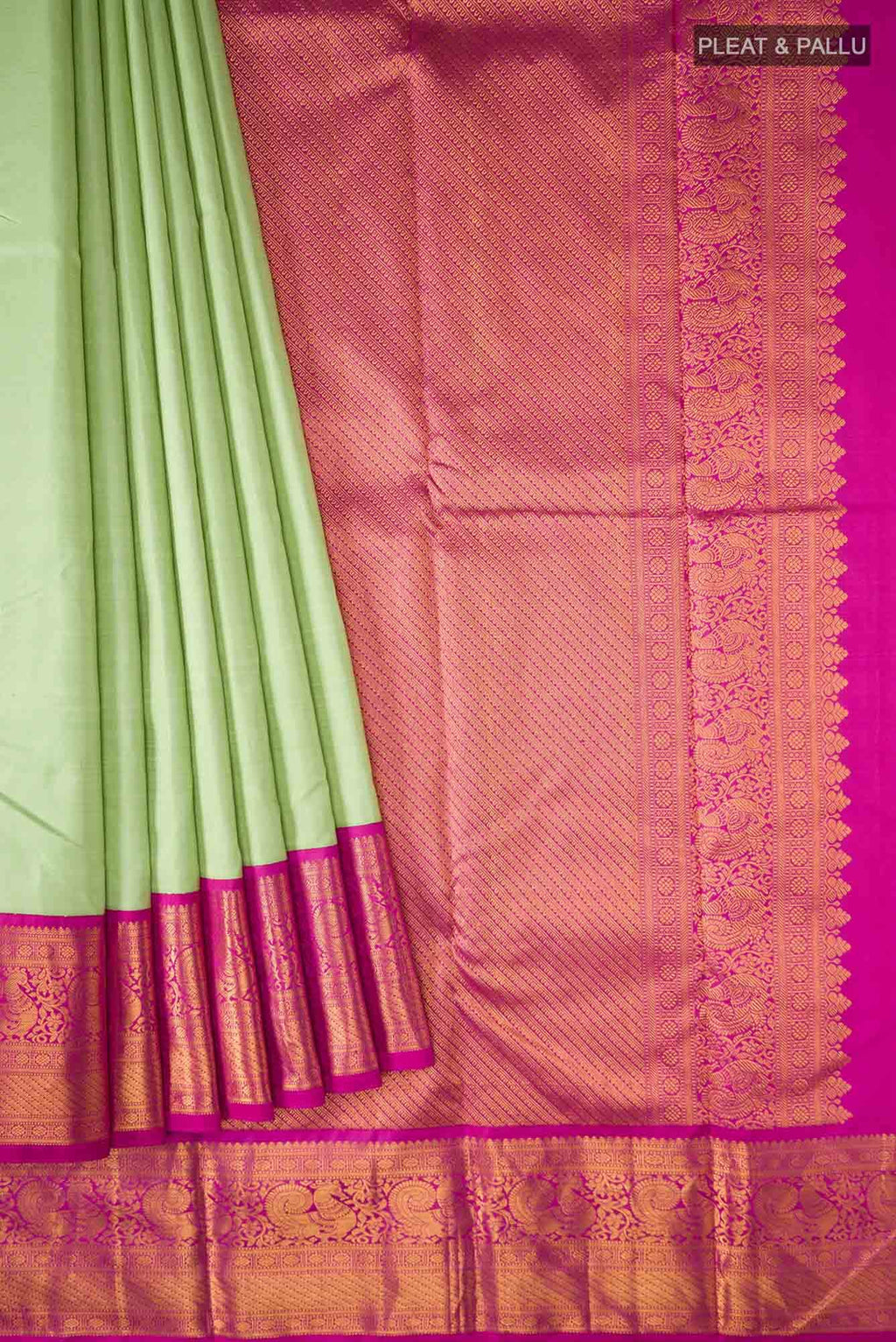 Green Kanchipuram Silk Saree