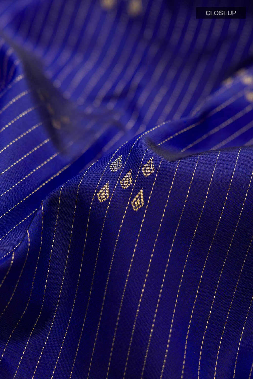 Blue Kanchipuram Silk Saree