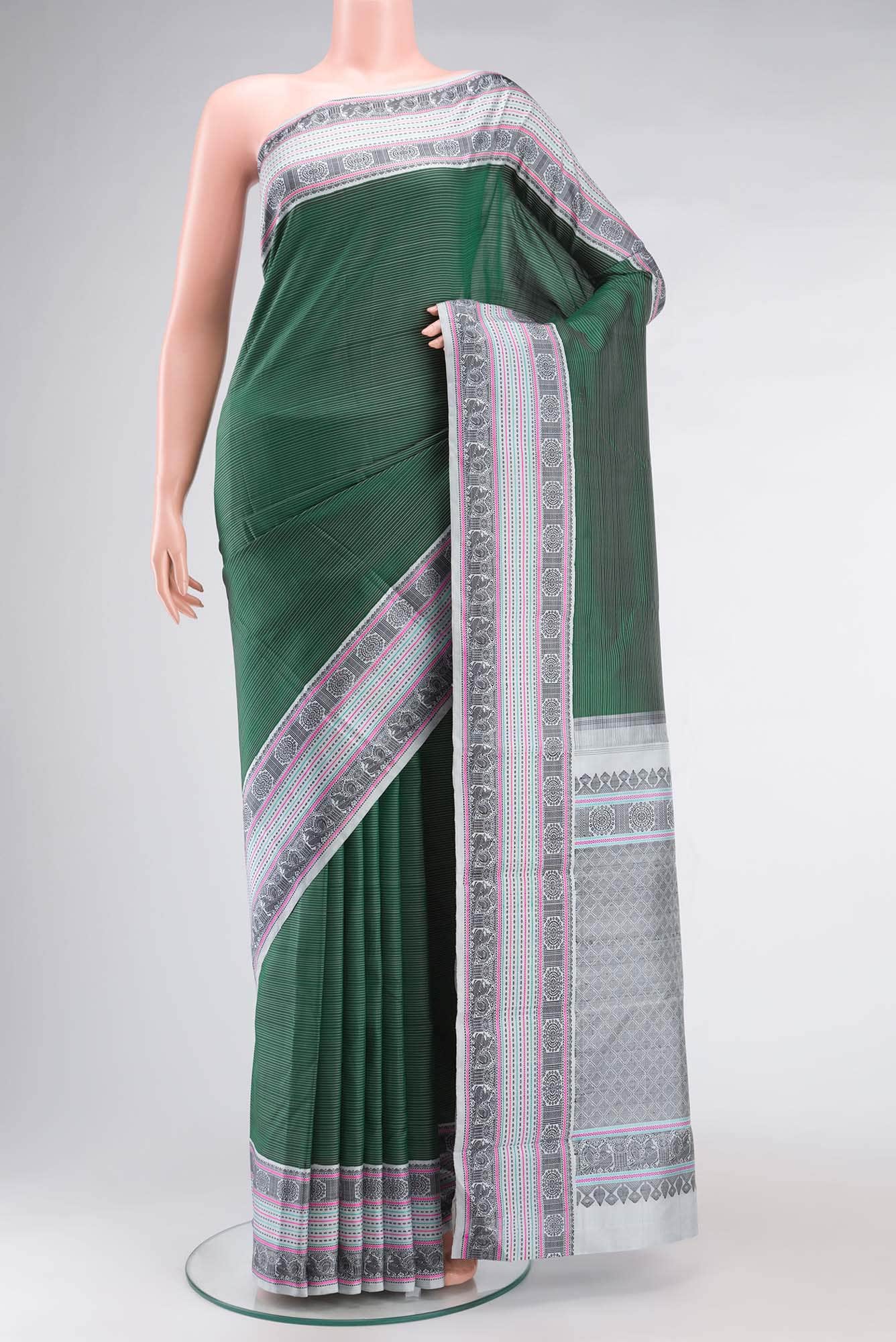 Green Kanchipuram Silk Saree
