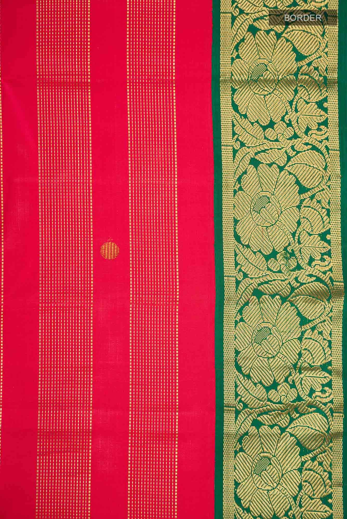 Red Kanchipuram Silk Saree