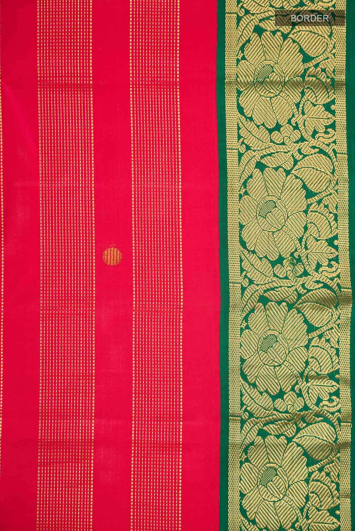 Red Kanchipuram Silk Saree