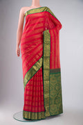 Red Kanchipuram Silk Saree