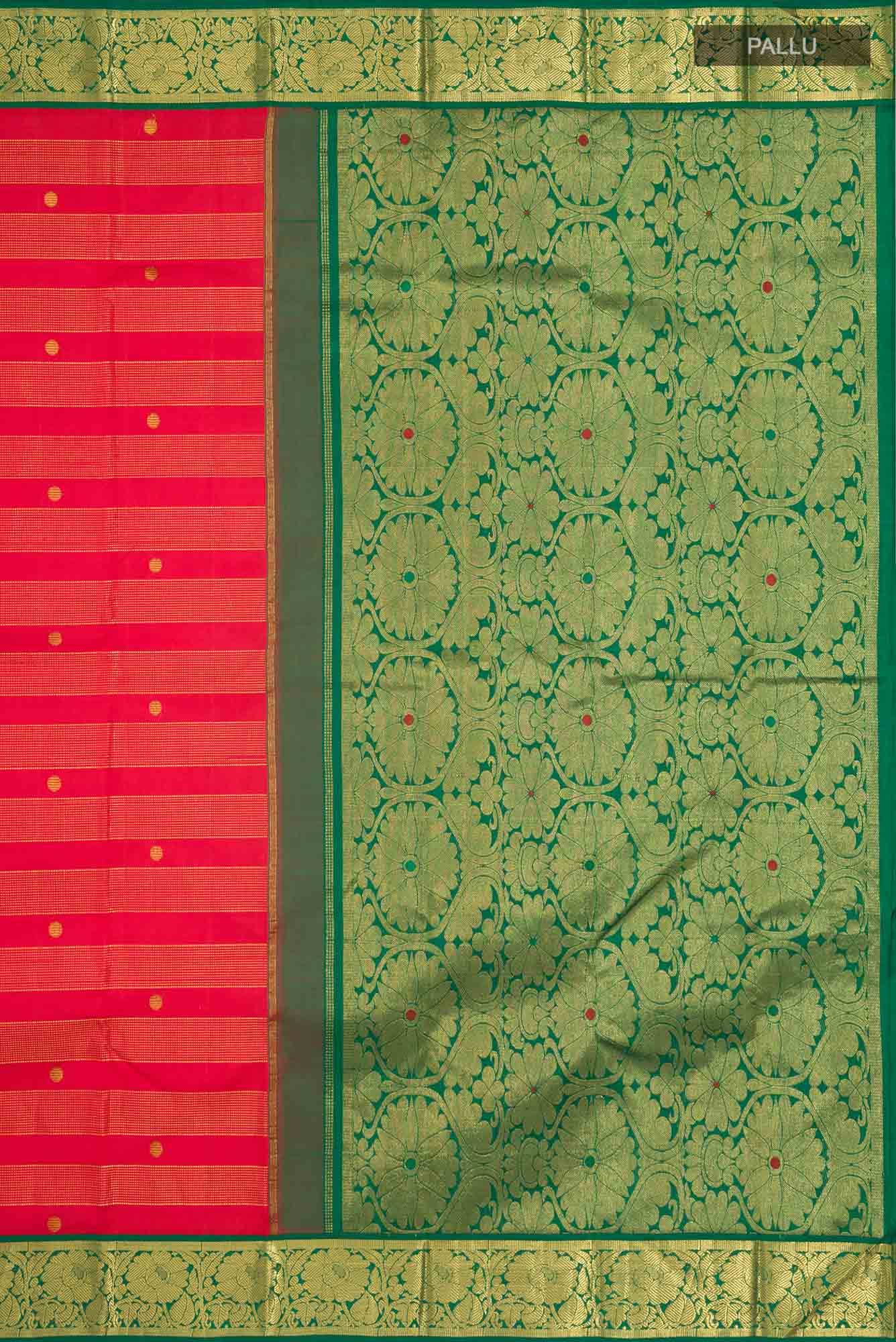 Red Kanchipuram Silk Saree