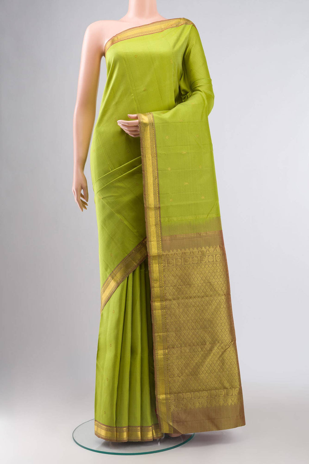 Green Kanchipuram Silk Saree