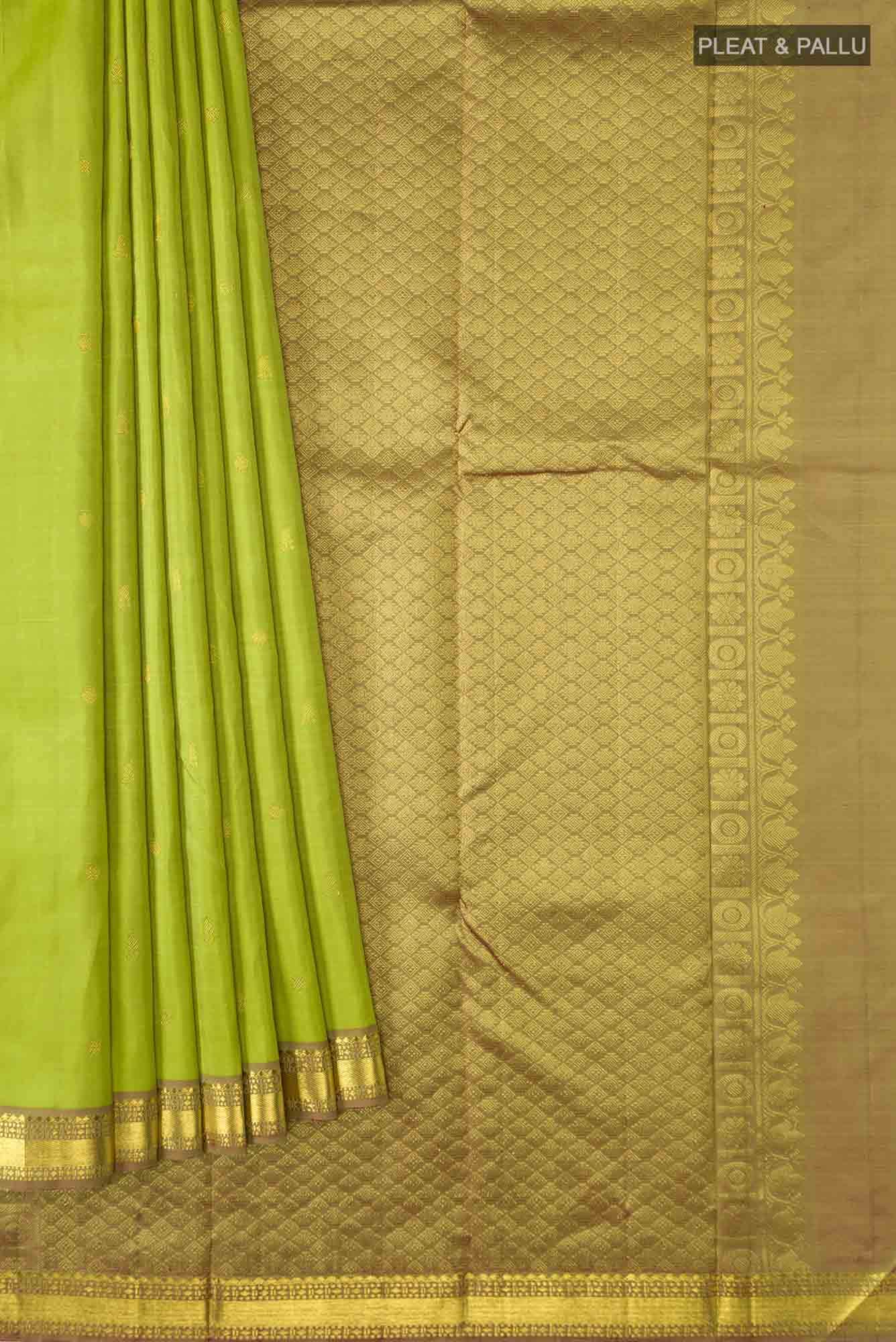 Green Kanchipuram Silk Saree