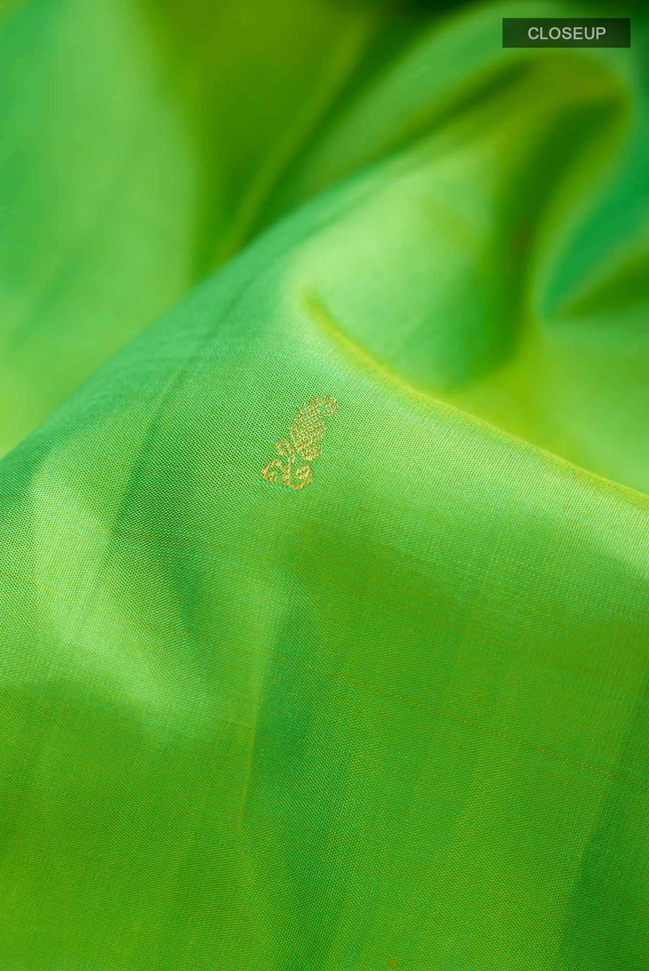 Green Kanchipuram Silk Saree