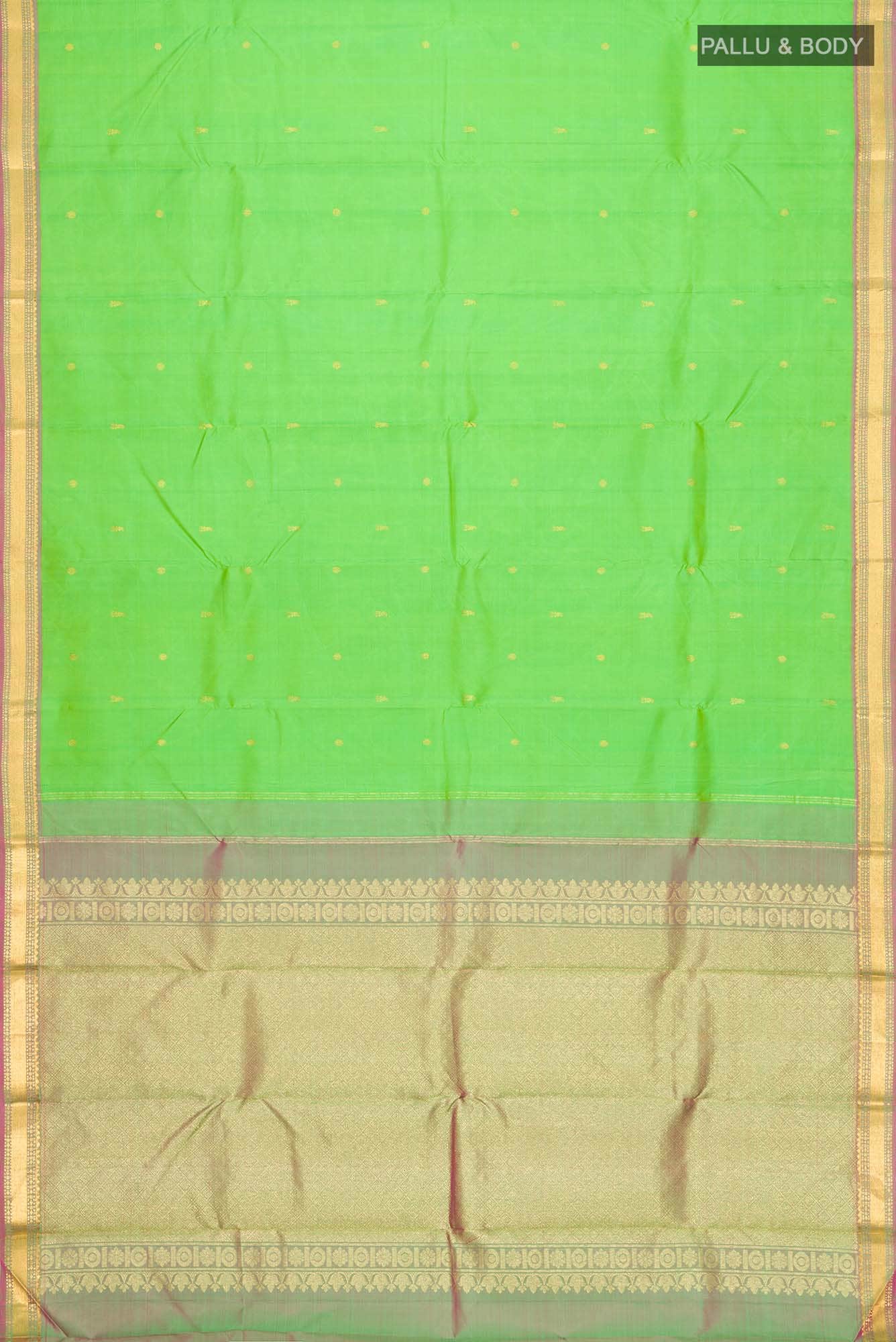 Green Kanchipuram Silk Saree