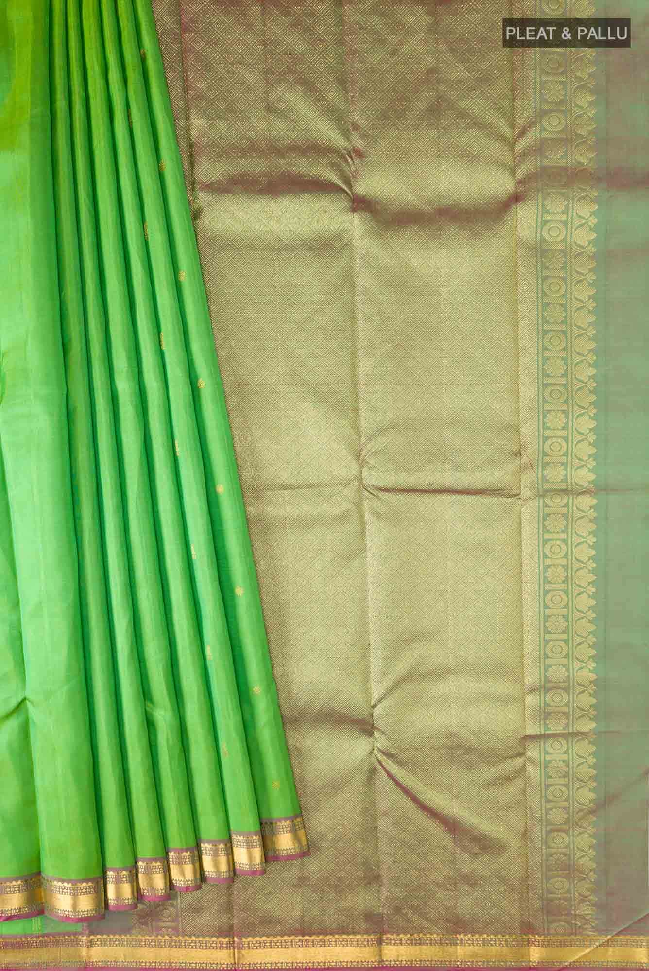 Green Kanchipuram Silk Saree