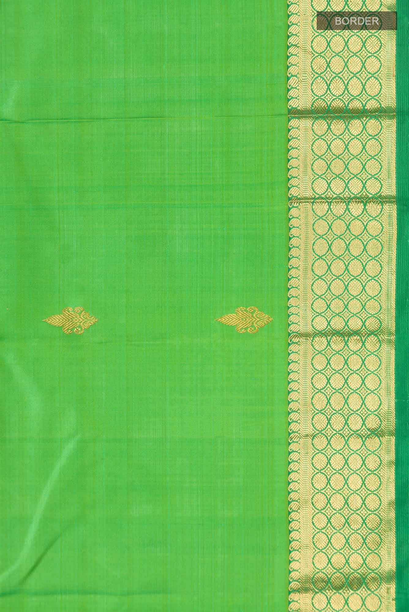 Green Kanchipuram Silk Saree