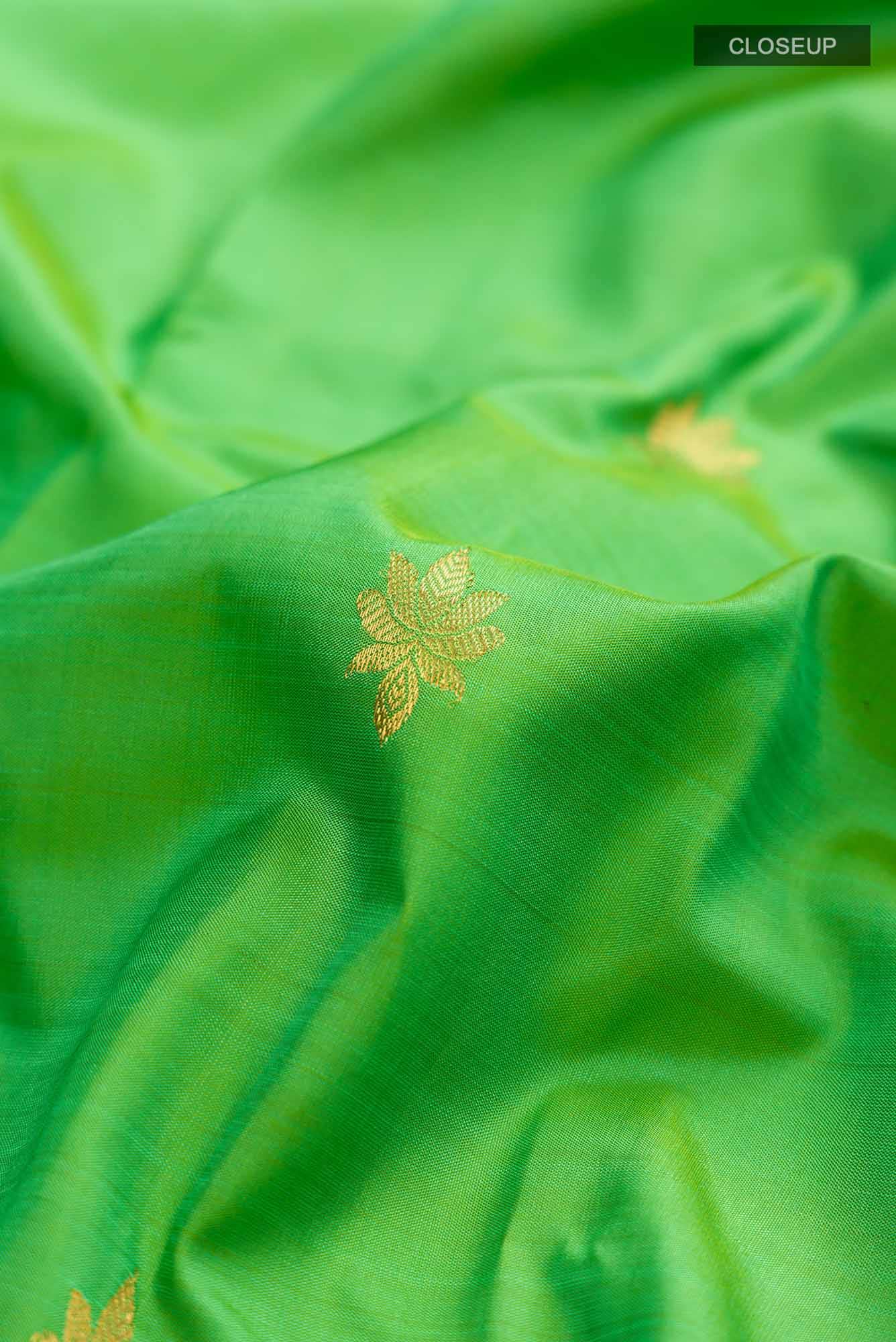 Green Kanchipuram Silk Saree