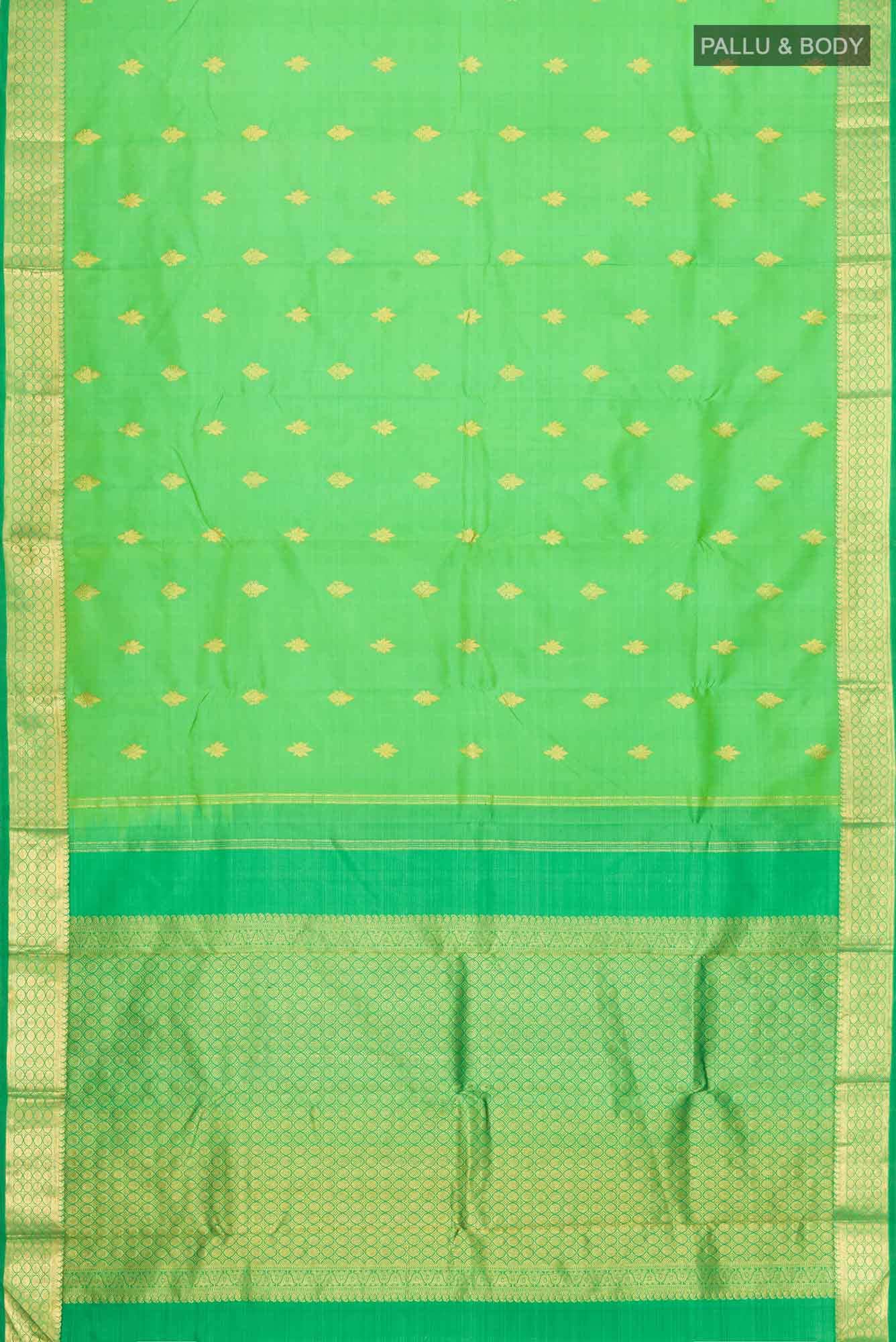 Green Kanchipuram Silk Saree