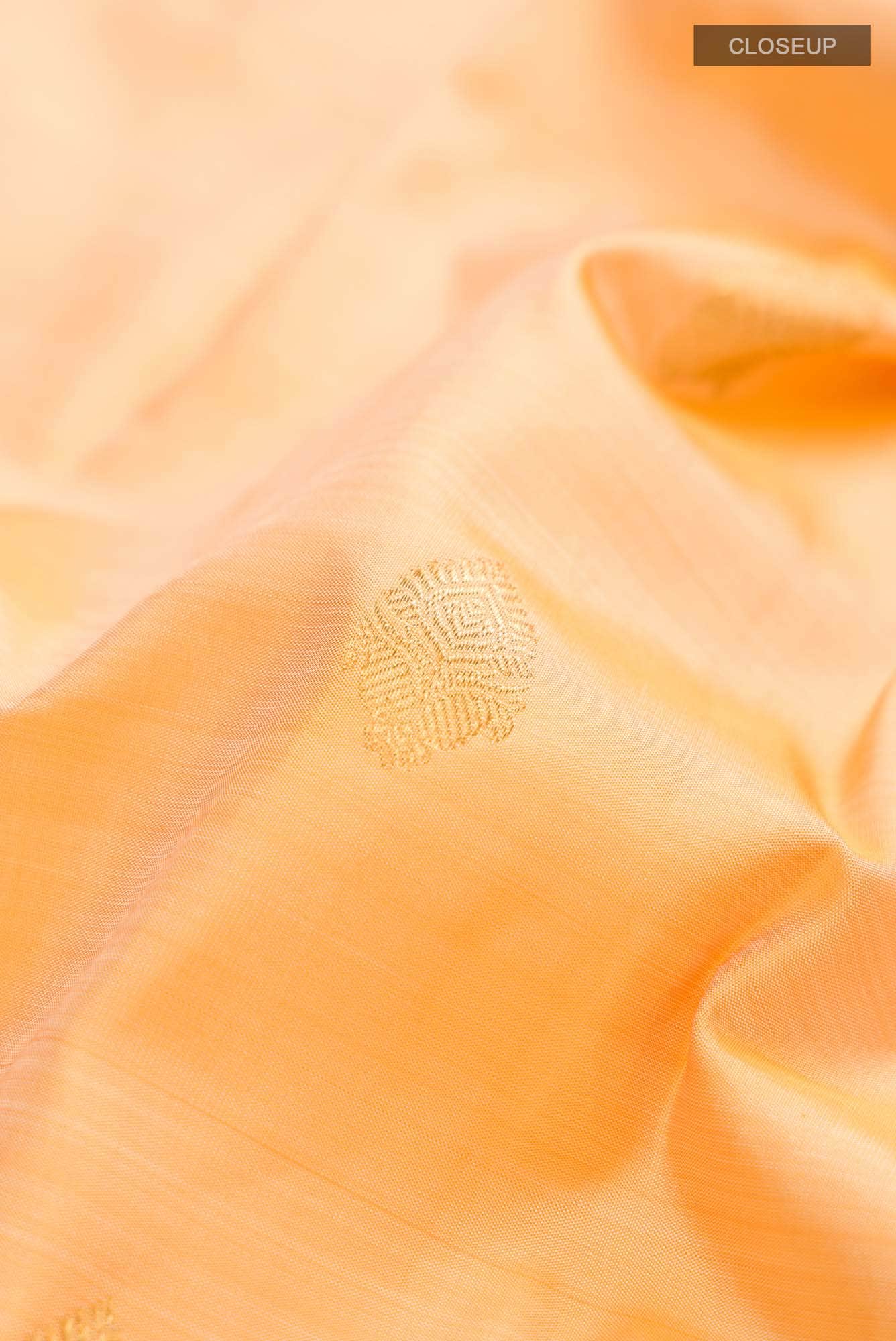 Yellow Kanchipuram Silk Saree