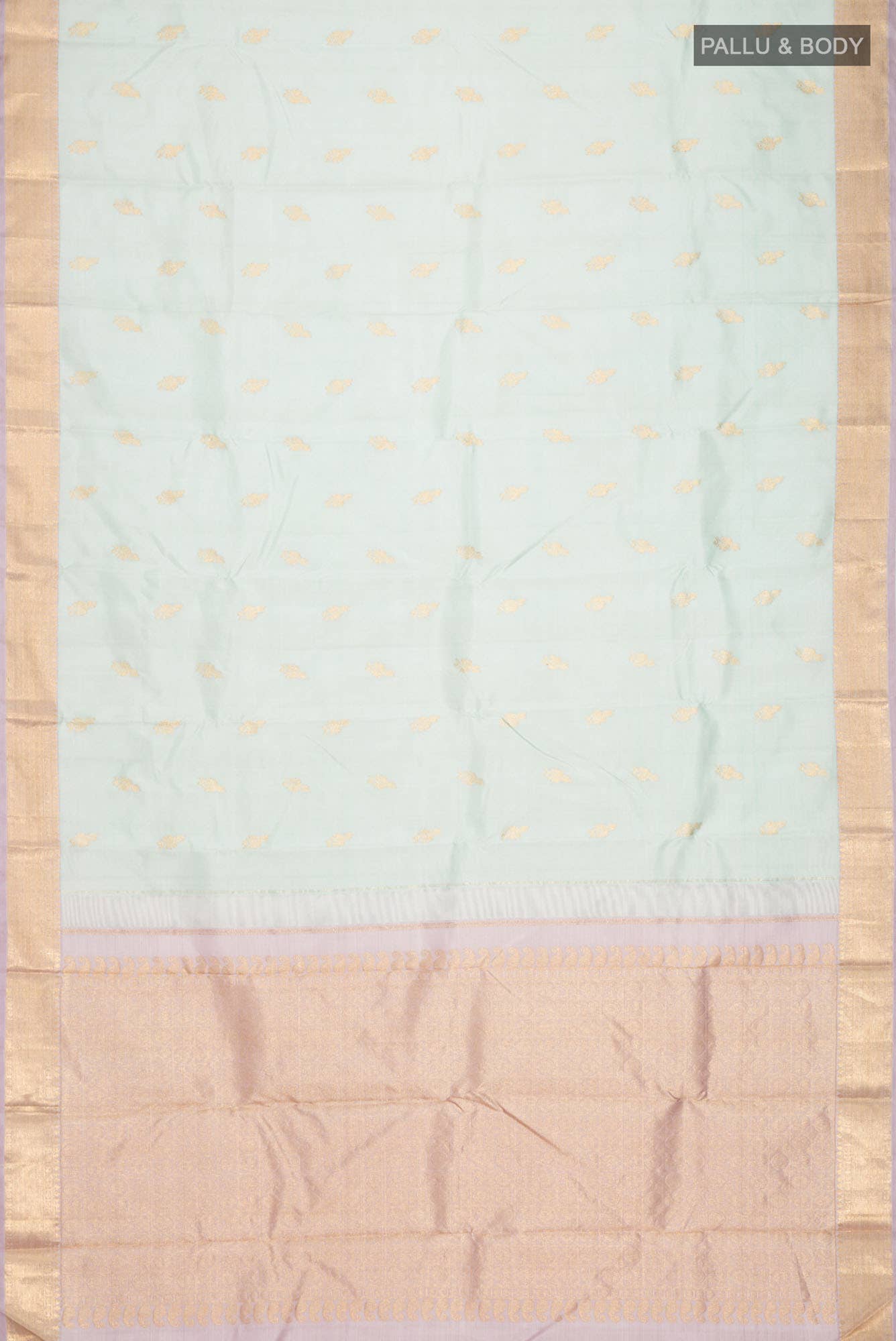 Blue Kanchipuram Silk Saree