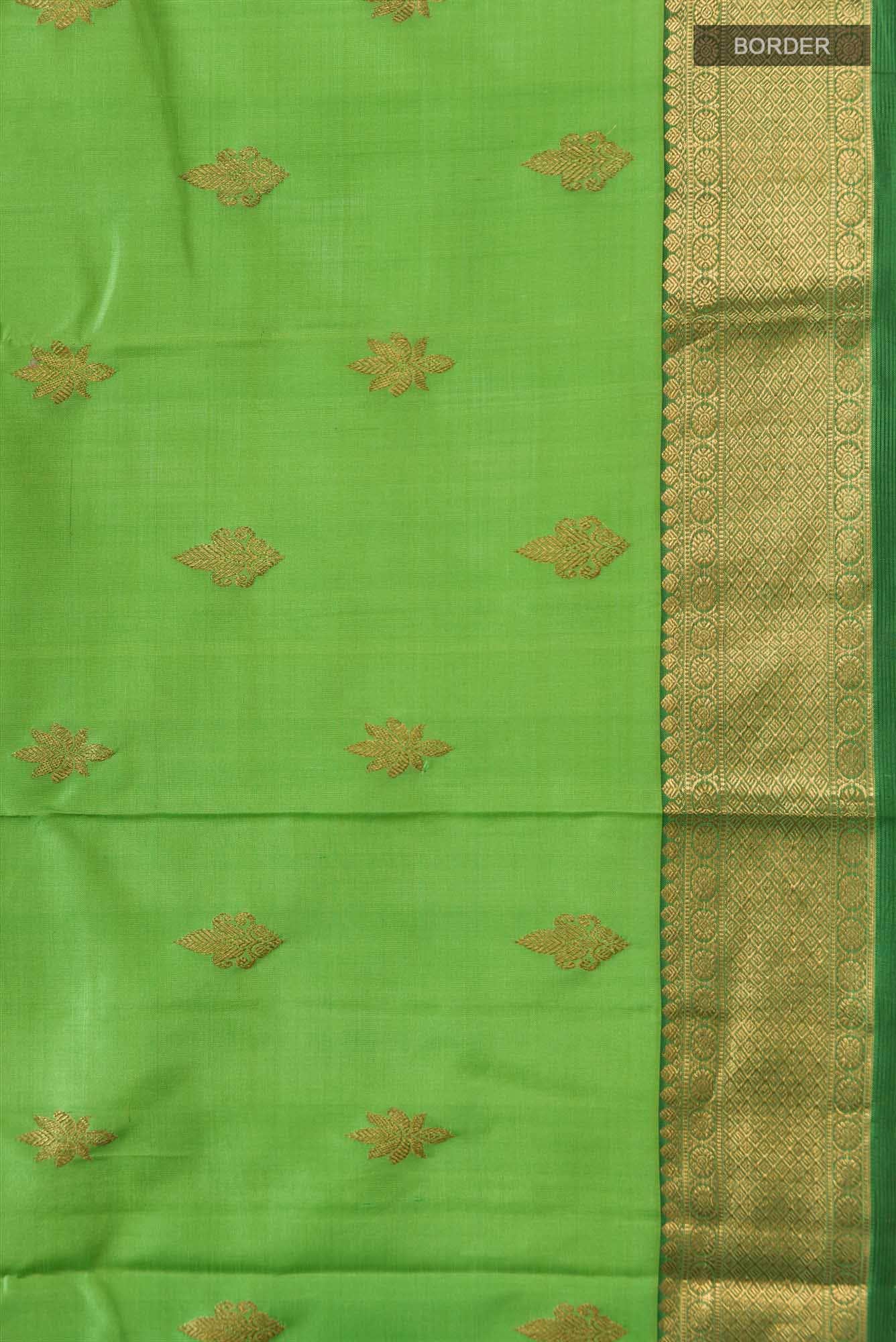 Green Kanchipuram Silk Saree