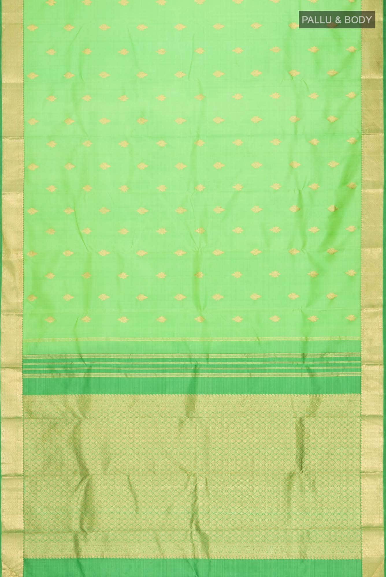 Green Kanchipuram Silk Saree