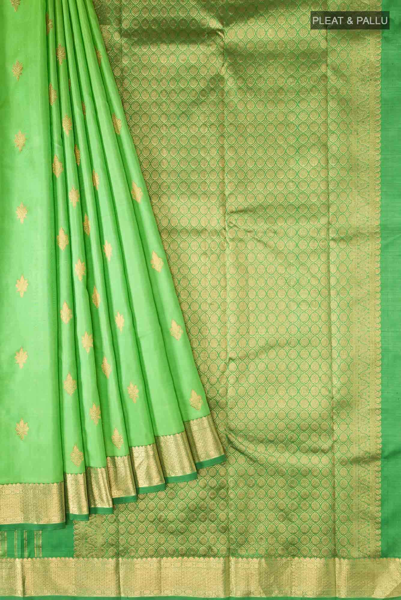 Green Kanchipuram Silk Saree