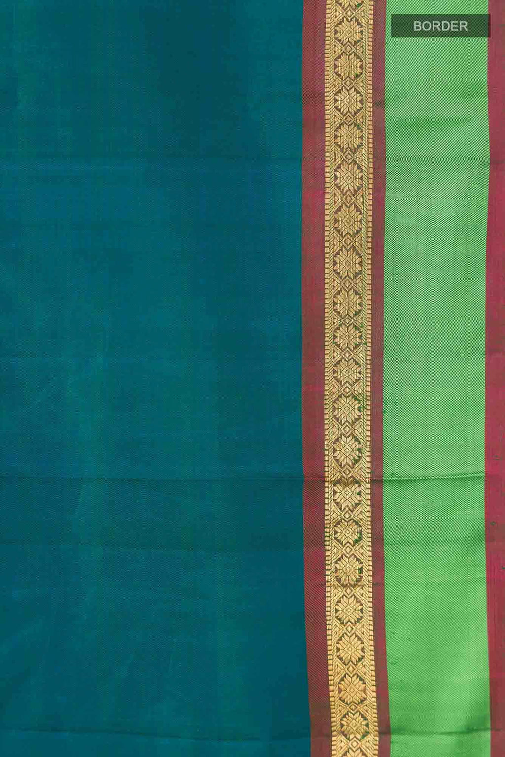 Blue Kanchipuram Silk Saree