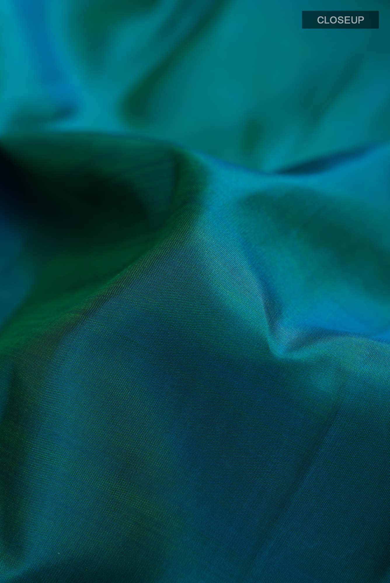 Blue Kanchipuram Silk Saree