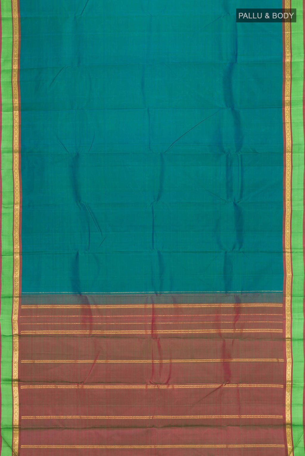 Blue Kanchipuram Silk Saree