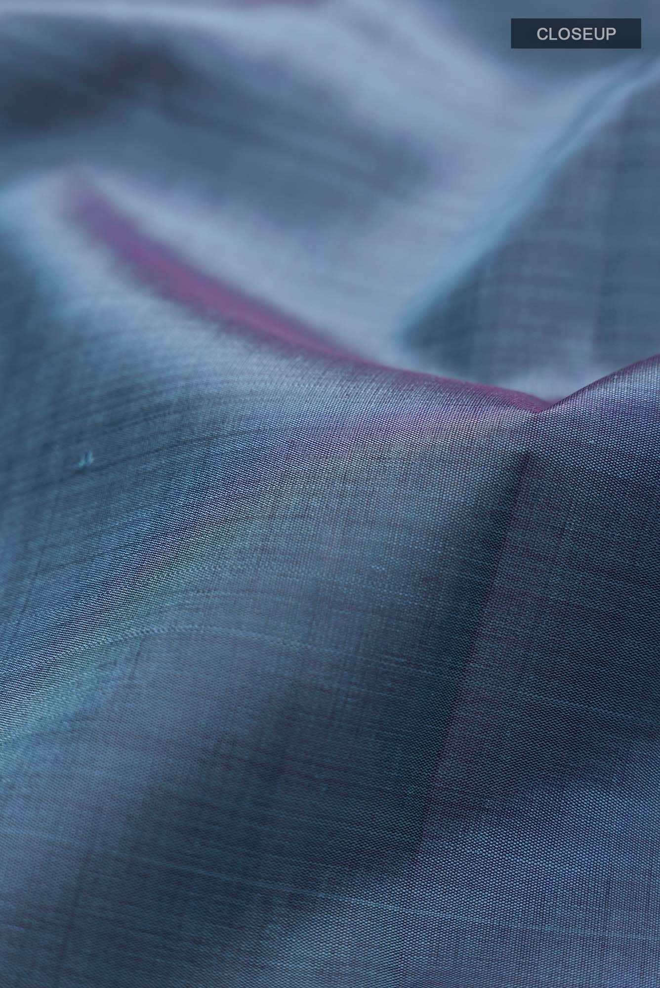 Blue Kanchipuram Silk Saree
