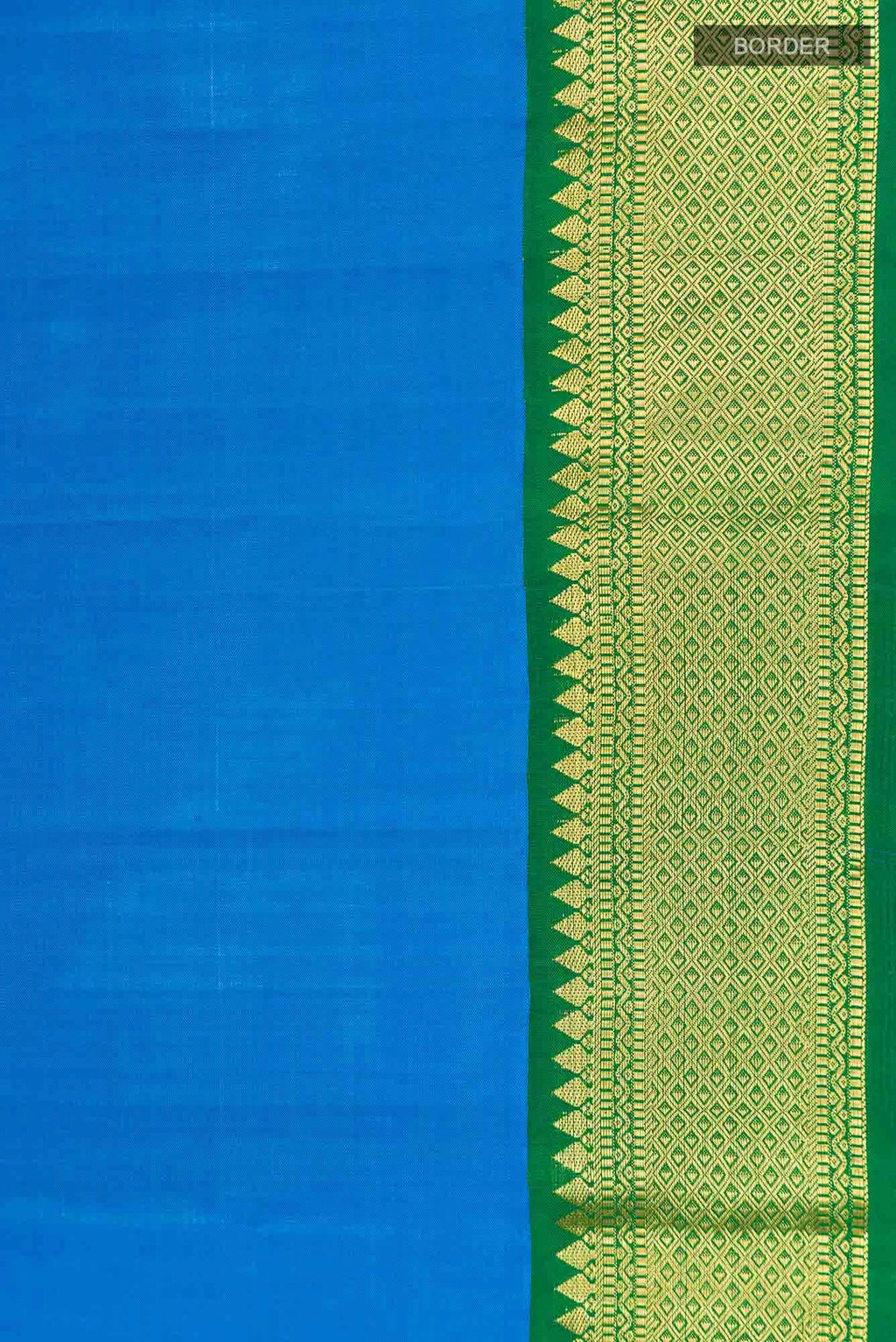 Blue Kanchipuram Silk Saree
