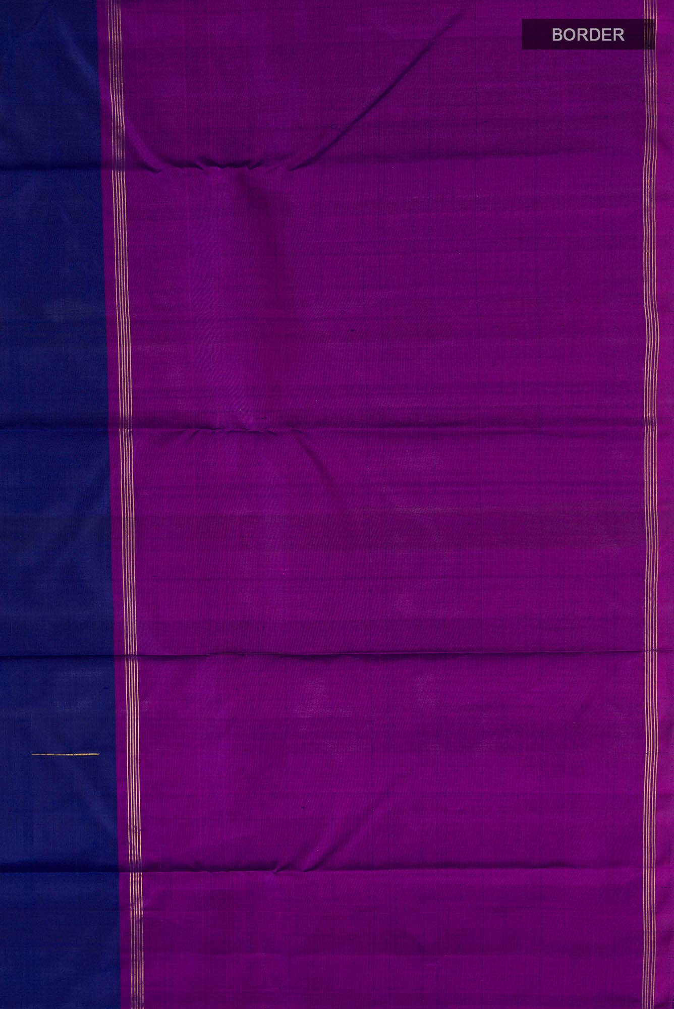 Blue Kanchipuram Silk Saree