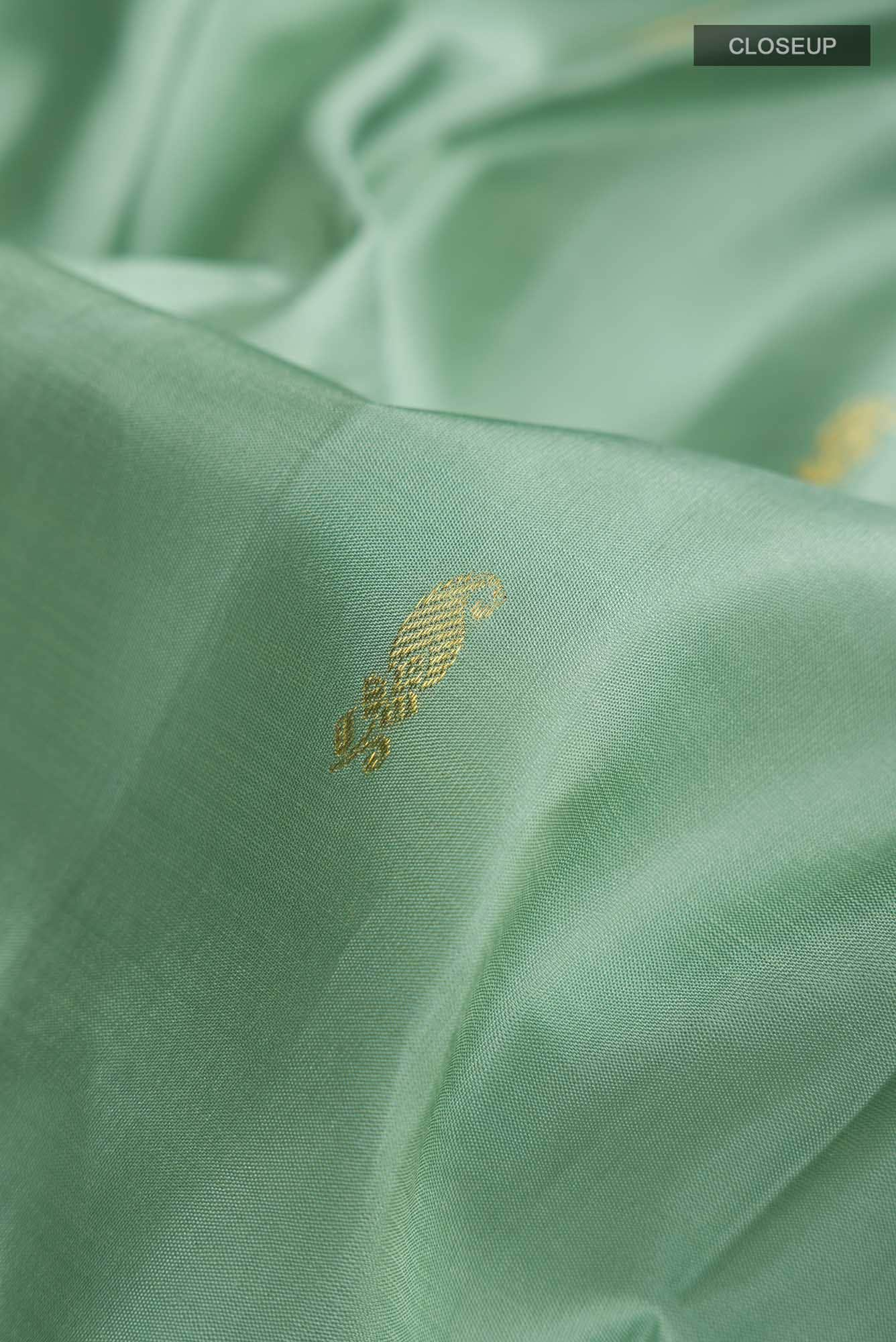Green Kanchipuram Silk Saree