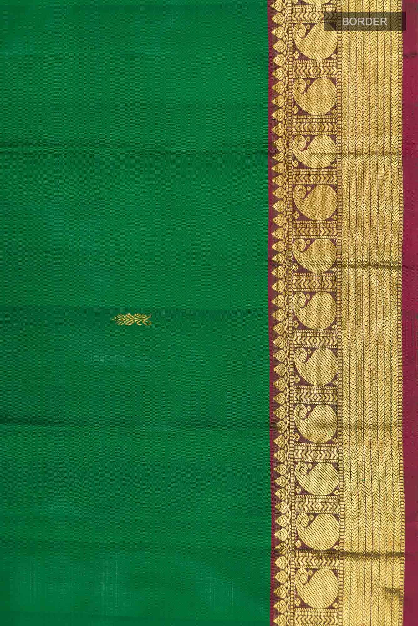 Green Kanchipuram Silk Saree
