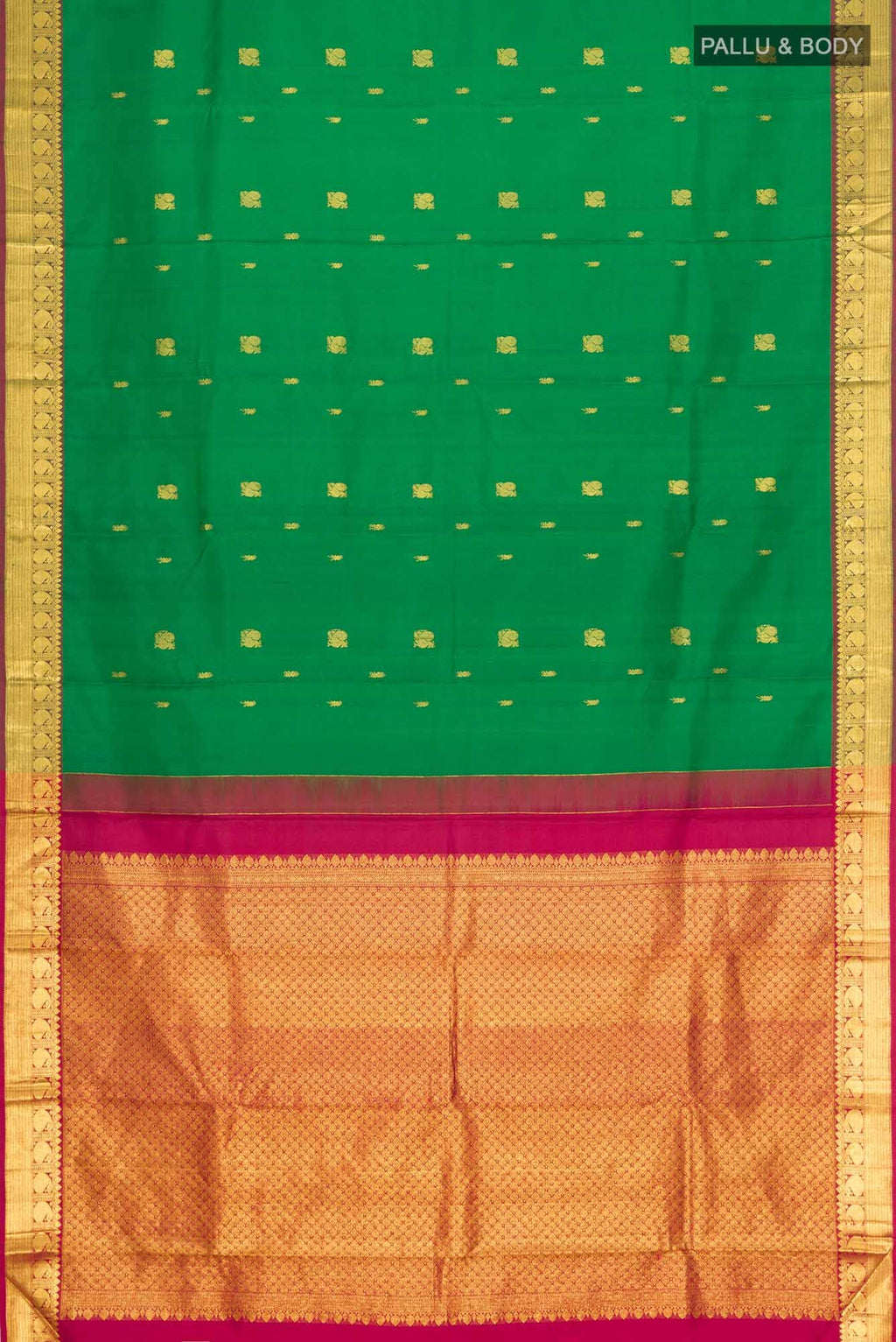Green Kanchipuram Silk Saree