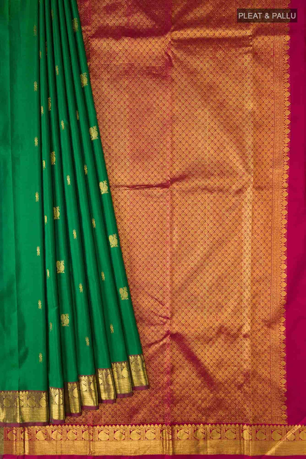 Green Kanchipuram Silk Saree
