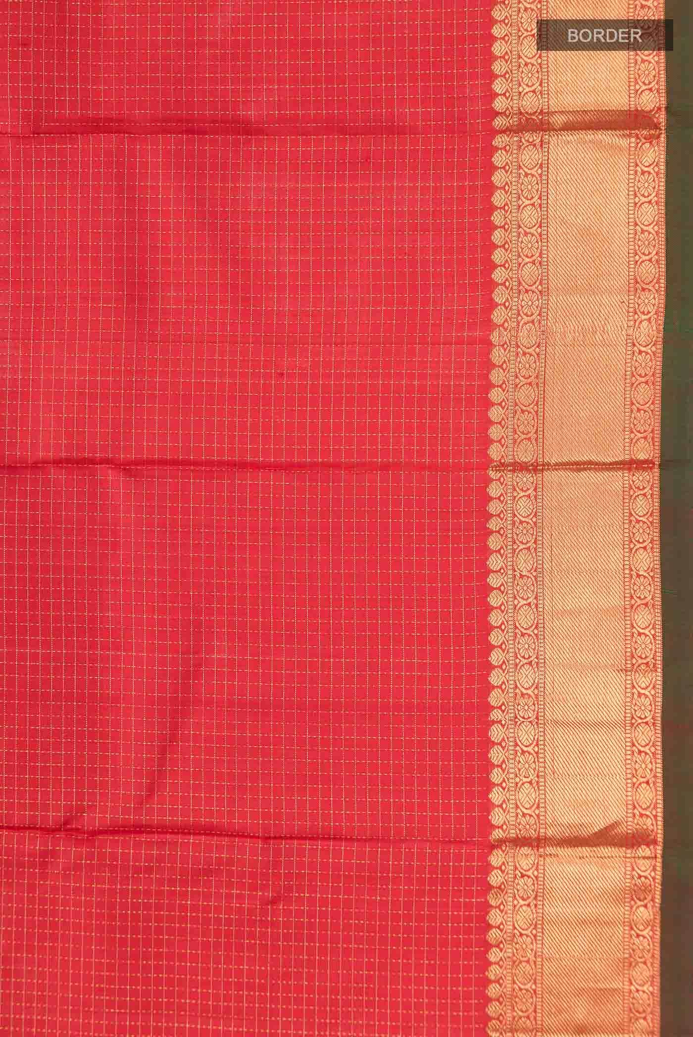 Red Kanchipuram Silk Saree