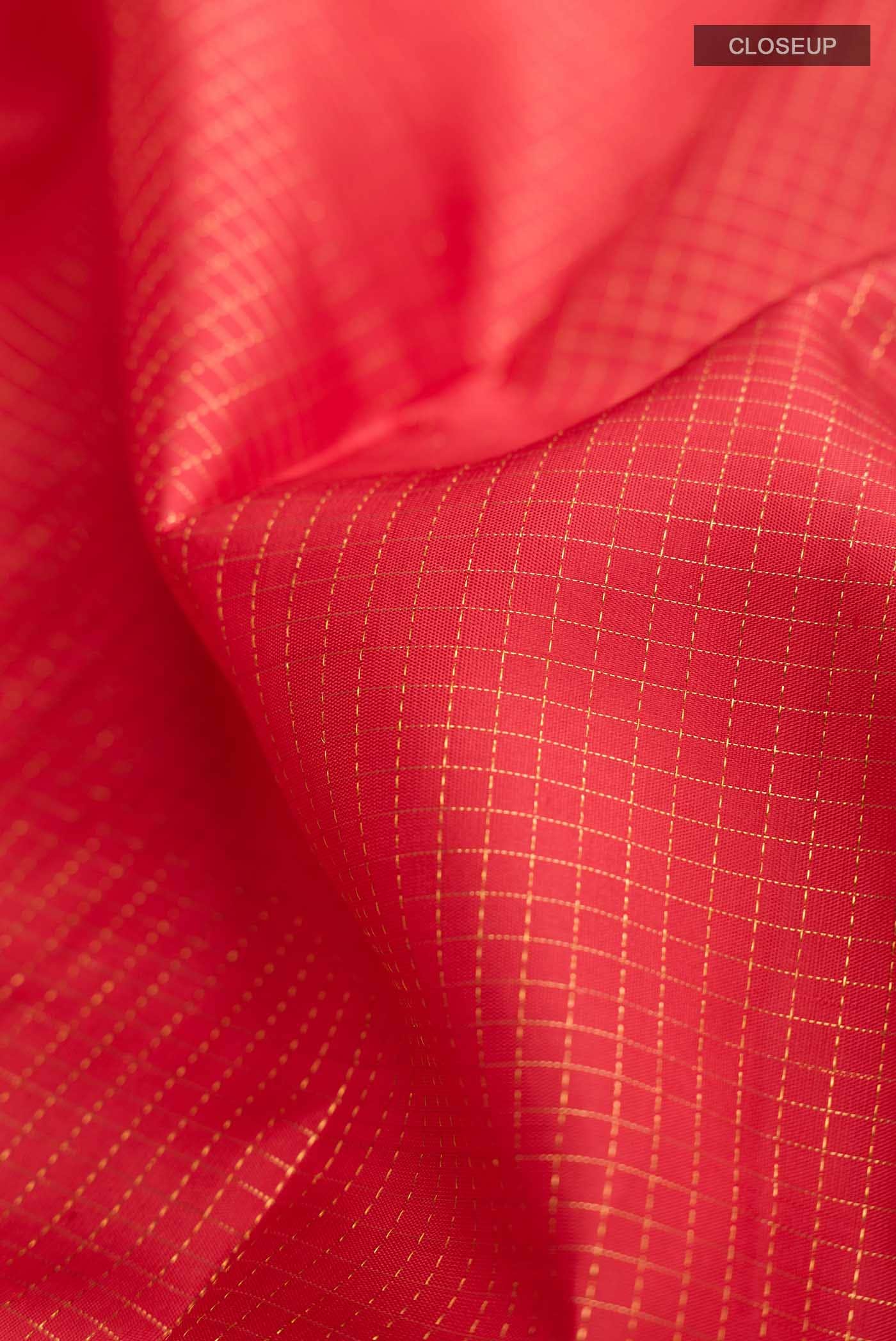Red Kanchipuram Silk Saree