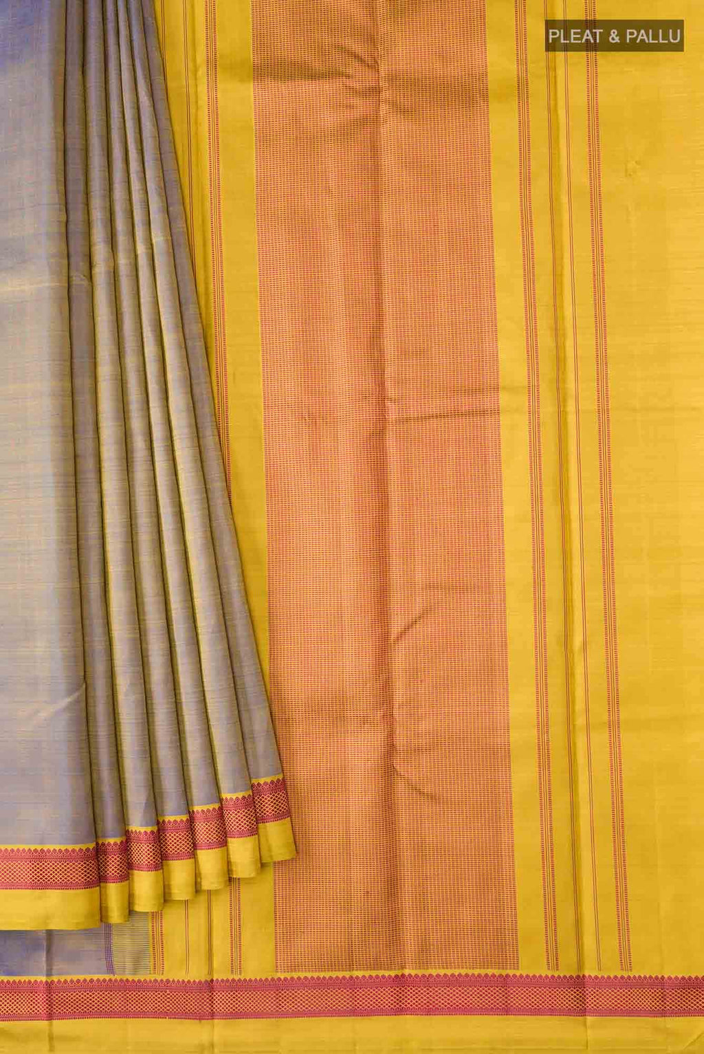 Blue Kanchipuram Silk Saree