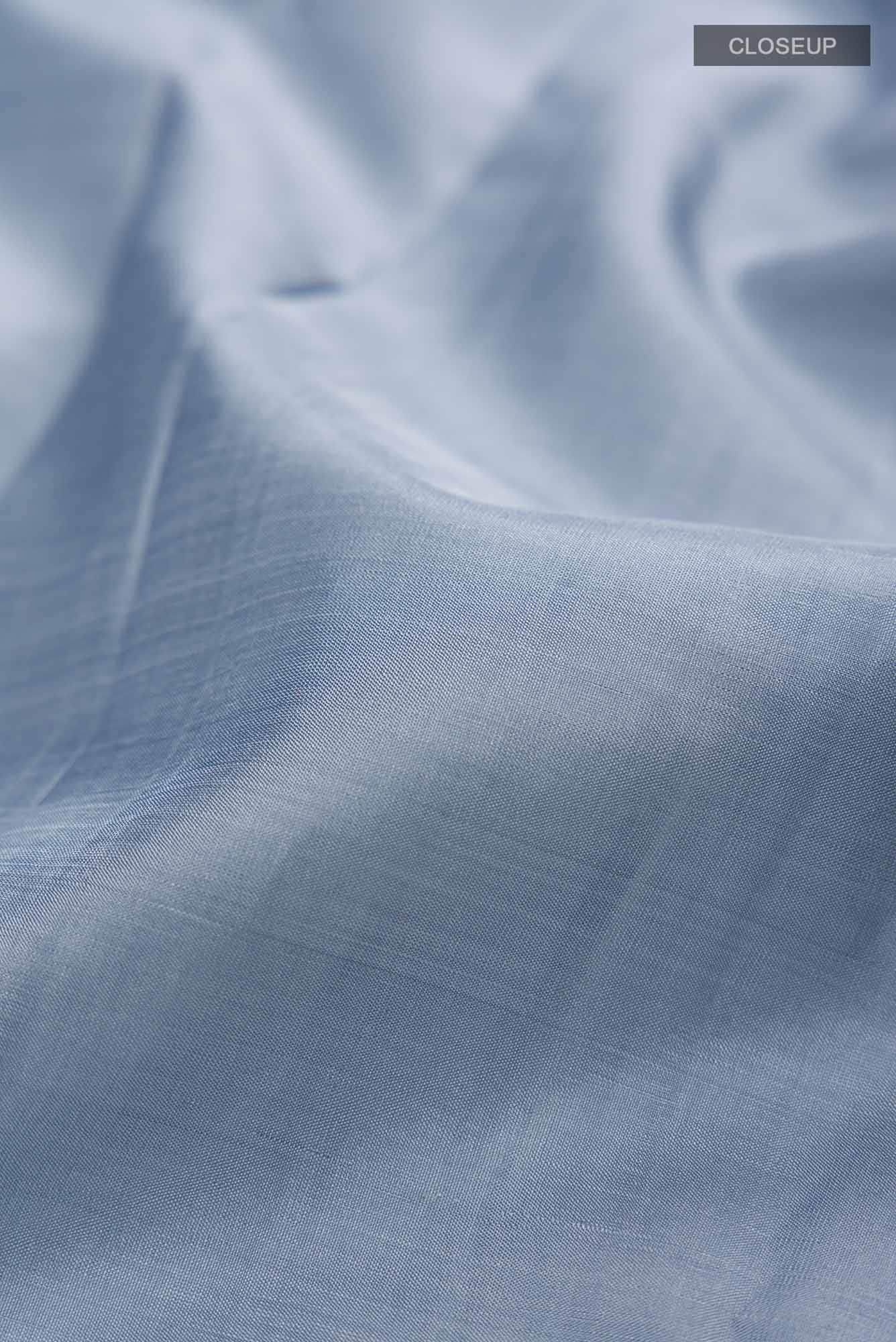 Blue Kanchipuram Silk Saree